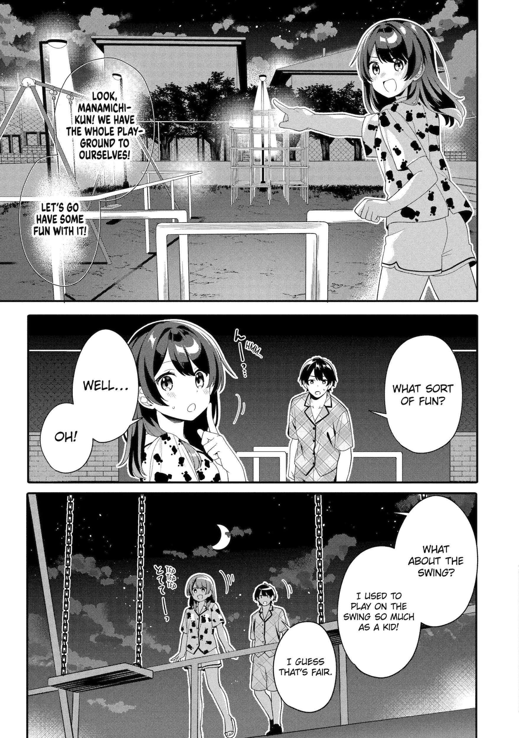 Alone in a Room With a Beautiful Girl in Defenseless Cute Pajamas Chapter 8.1 page 4 - 