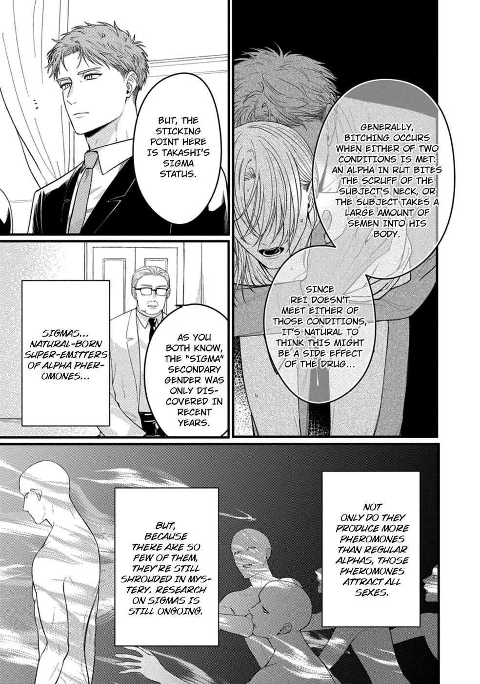 Alpha Held Down By A Hungry Sigma Chapter 2 page 6 - 