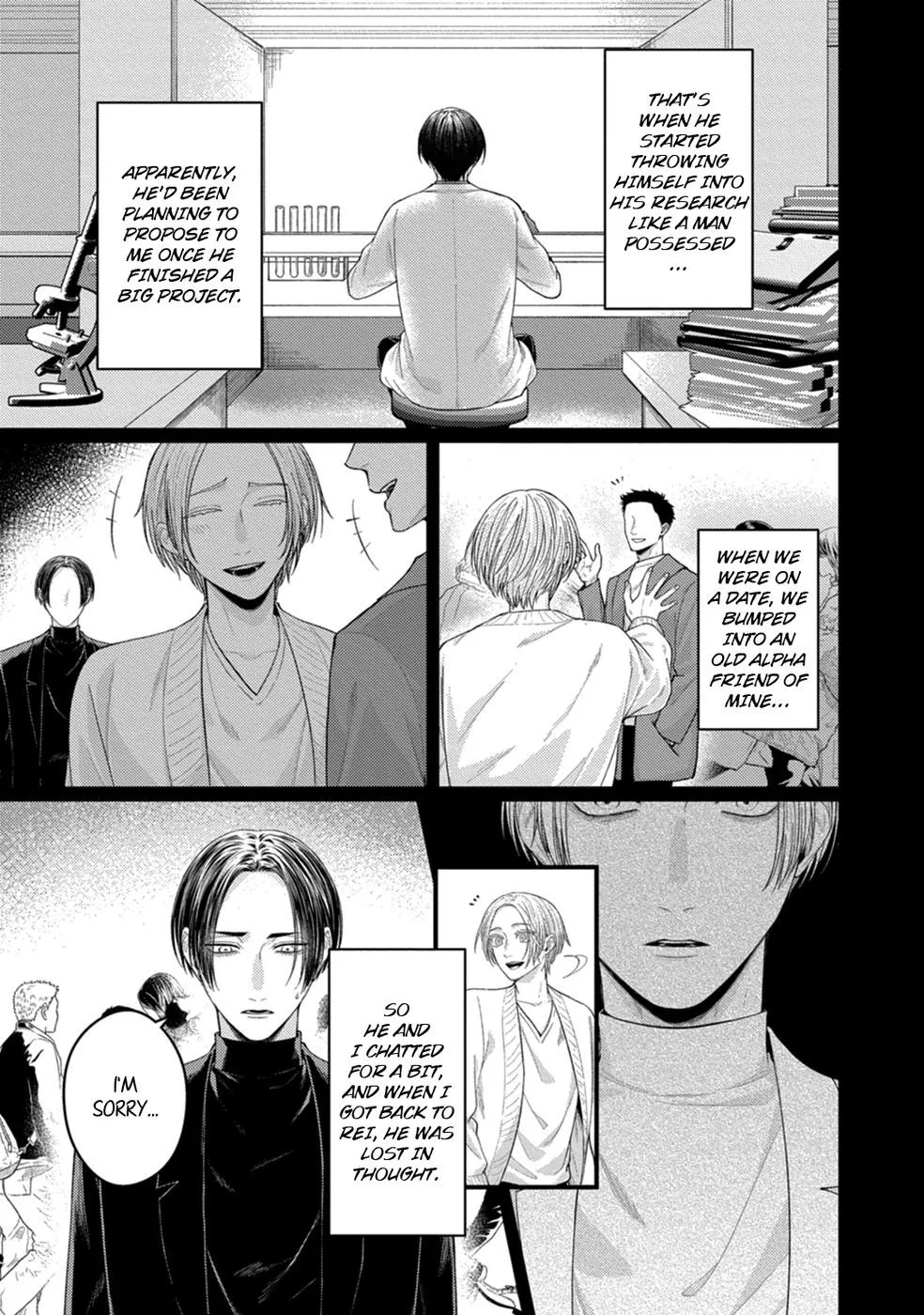 Alpha Held Down By A Hungry Sigma Chapter 4 page 13 - 