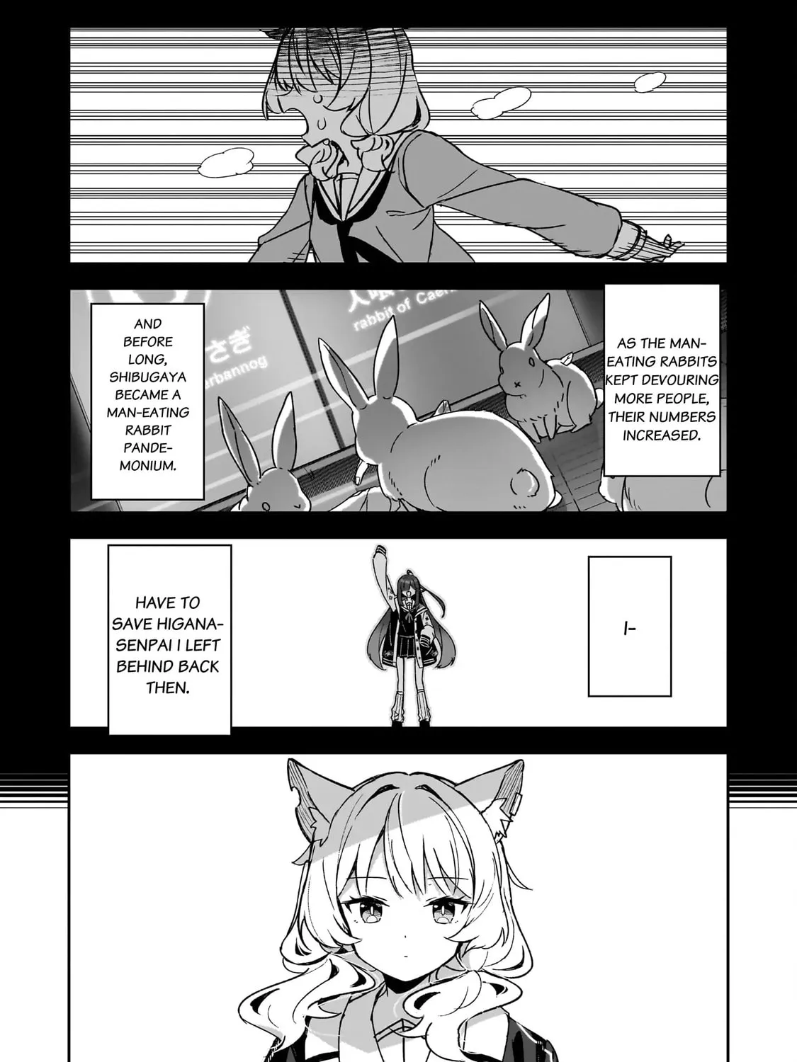 Also Sprach for Rabbit: Eliminate the Murderous Rabbits Hiding in the Underground Mall Chapter 1 page 25 - 
