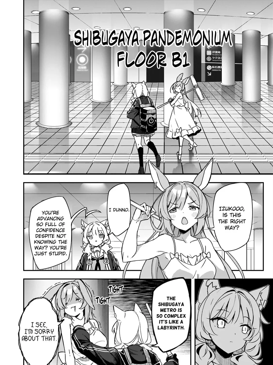 Also Sprach for Rabbit: Eliminate the Murderous Rabbits Hiding in the Underground Mall Chapter 1 page 27 - 