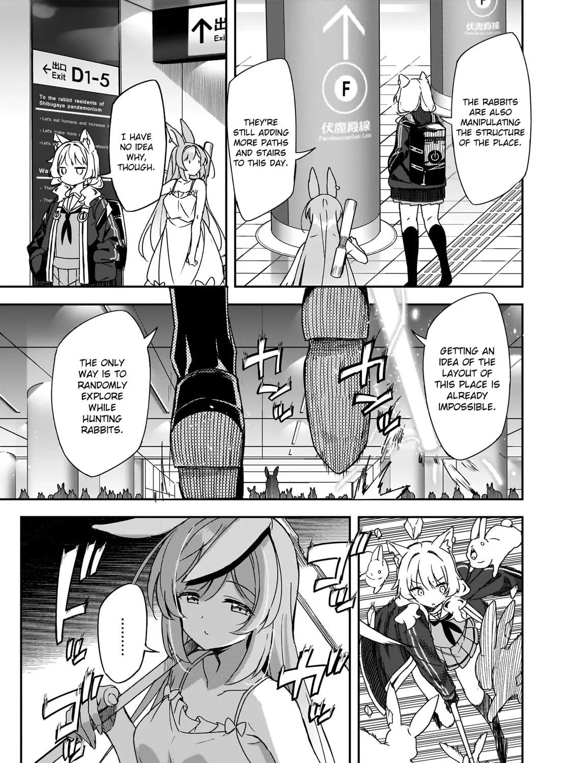 Also Sprach for Rabbit: Eliminate the Murderous Rabbits Hiding in the Underground Mall Chapter 1 page 29 - 