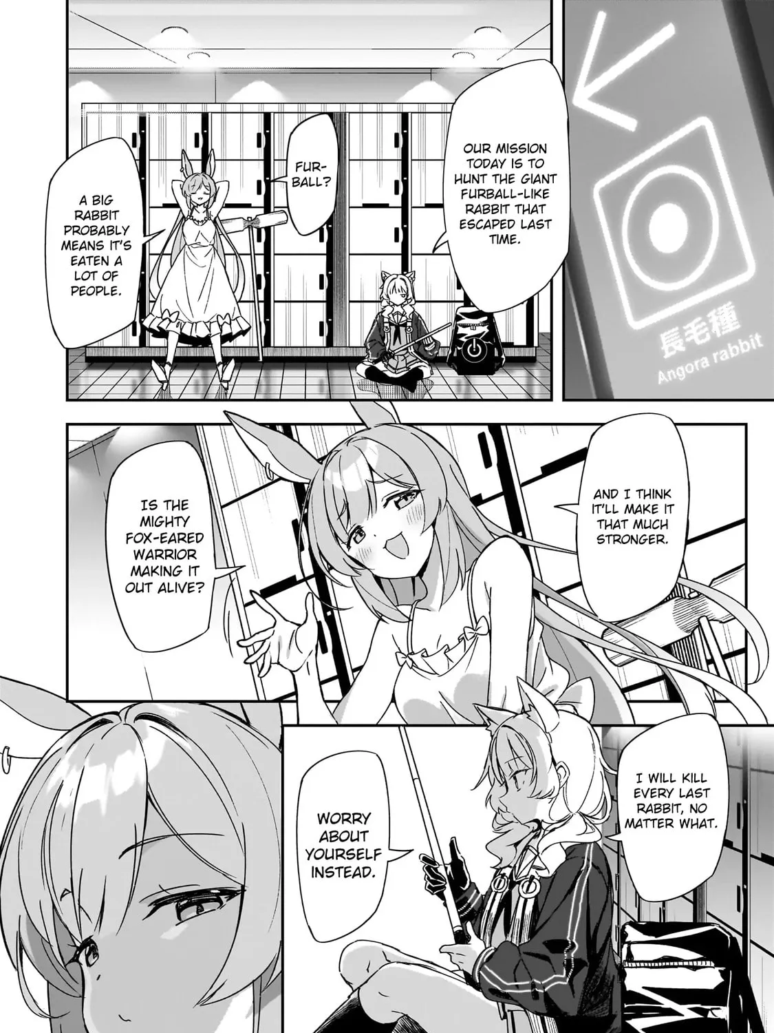 Also Sprach for Rabbit: Eliminate the Murderous Rabbits Hiding in the Underground Mall Chapter 1 page 31 - 