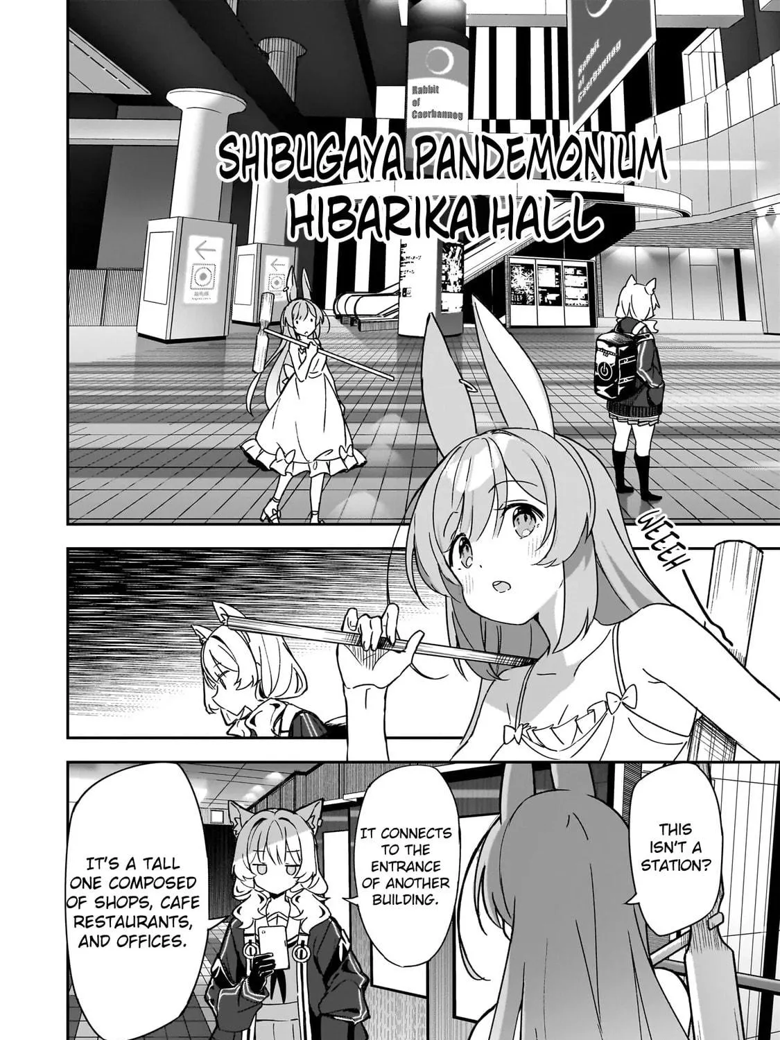 Also Sprach for Rabbit: Eliminate the Murderous Rabbits Hiding in the Underground Mall Chapter 1 page 35 - 