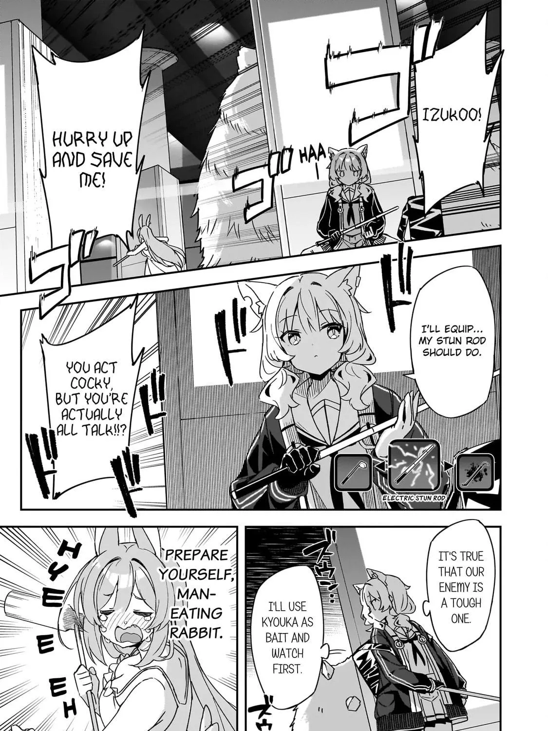 Also Sprach for Rabbit: Eliminate the Murderous Rabbits Hiding in the Underground Mall Chapter 1 page 49 - 
