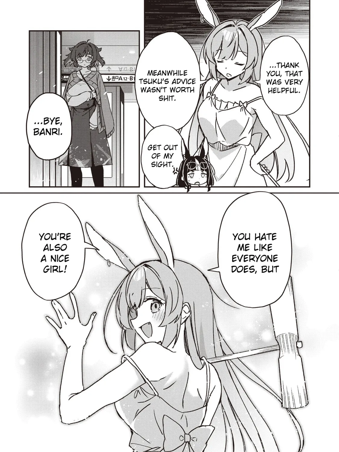 Also Sprach for Rabbit: Eliminate the Murderous Rabbits Hiding in the Underground Mall Chapter 11 page 17 - 