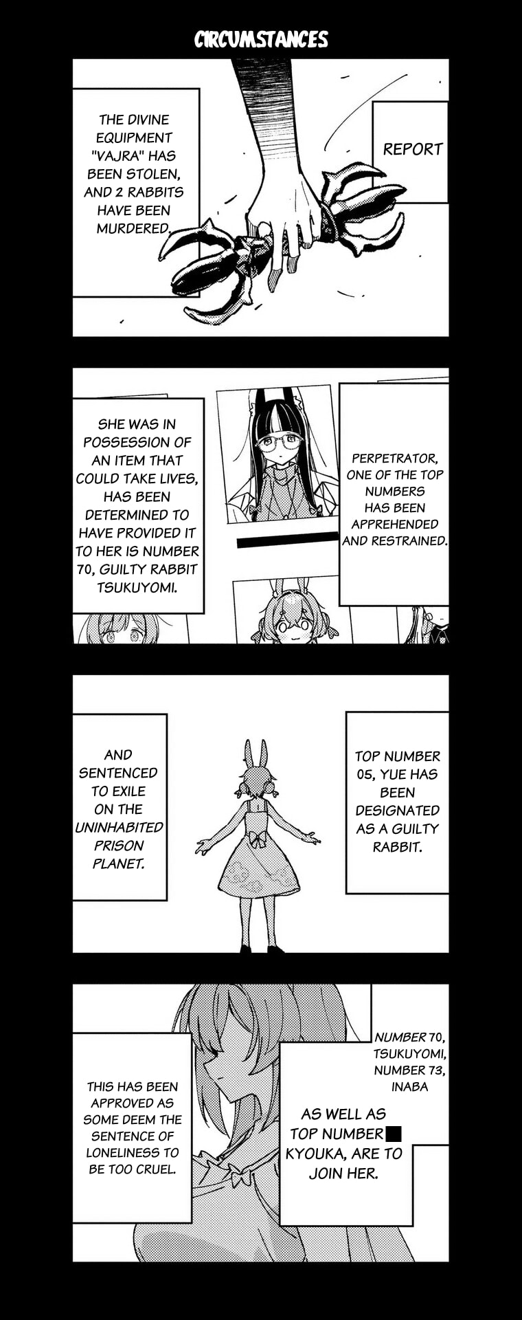 Also Sprach for Rabbit: Eliminate the Murderous Rabbits Hiding in the Underground Mall Chapter 12.5 page 4 - 