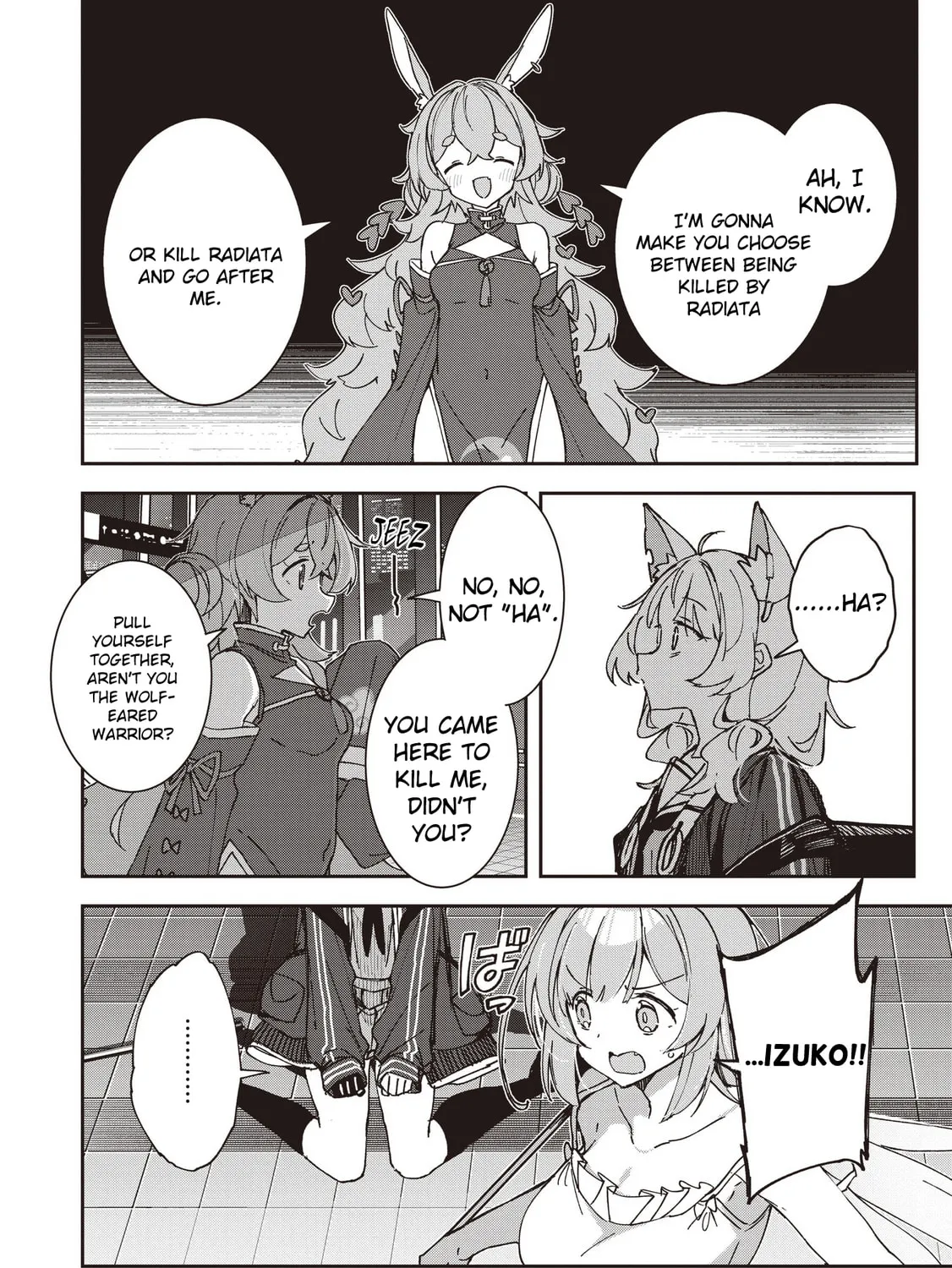 Also Sprach for Rabbit: Eliminate the Murderous Rabbits Hiding in the Underground Mall Chapter 12 page 43 - 