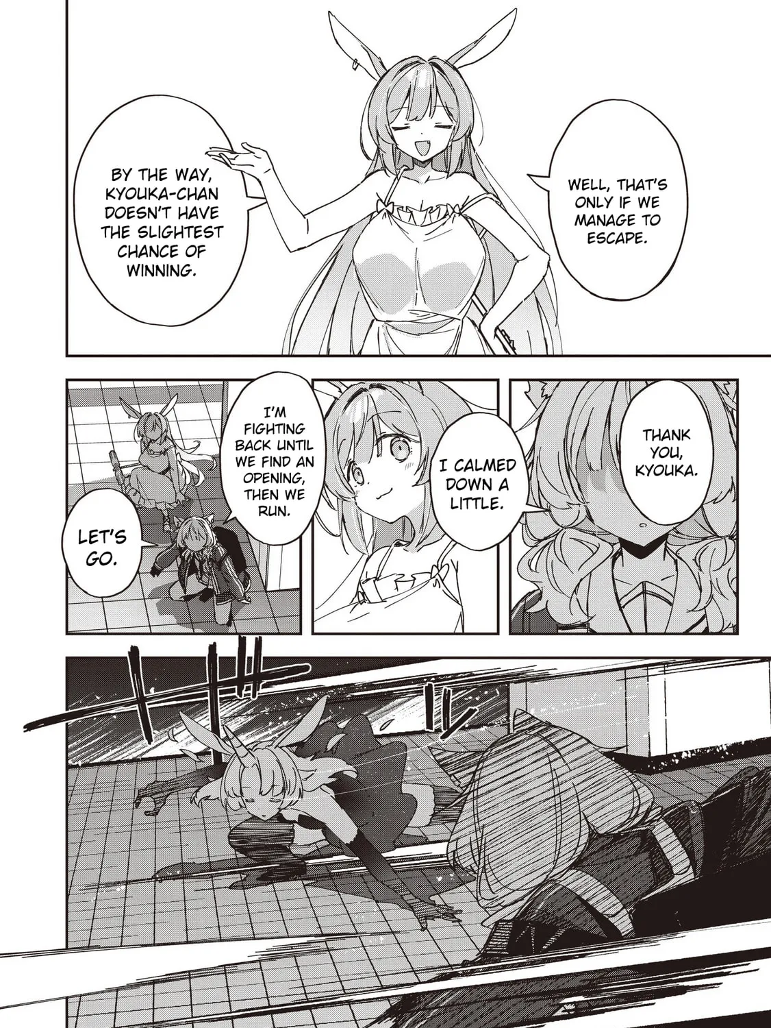 Also Sprach for Rabbit: Eliminate the Murderous Rabbits Hiding in the Underground Mall Chapter 12 page 7 - 