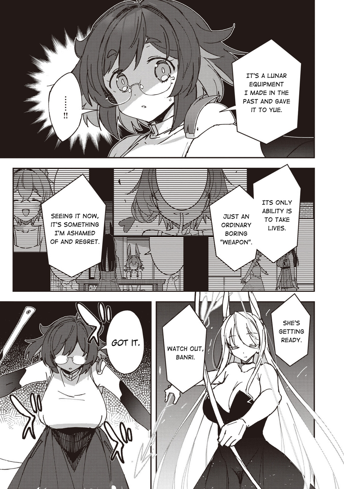 Also Sprach for Rabbit: Eliminate the Murderous Rabbits Hiding in the Underground Mall Chapter 13 page 11 - 