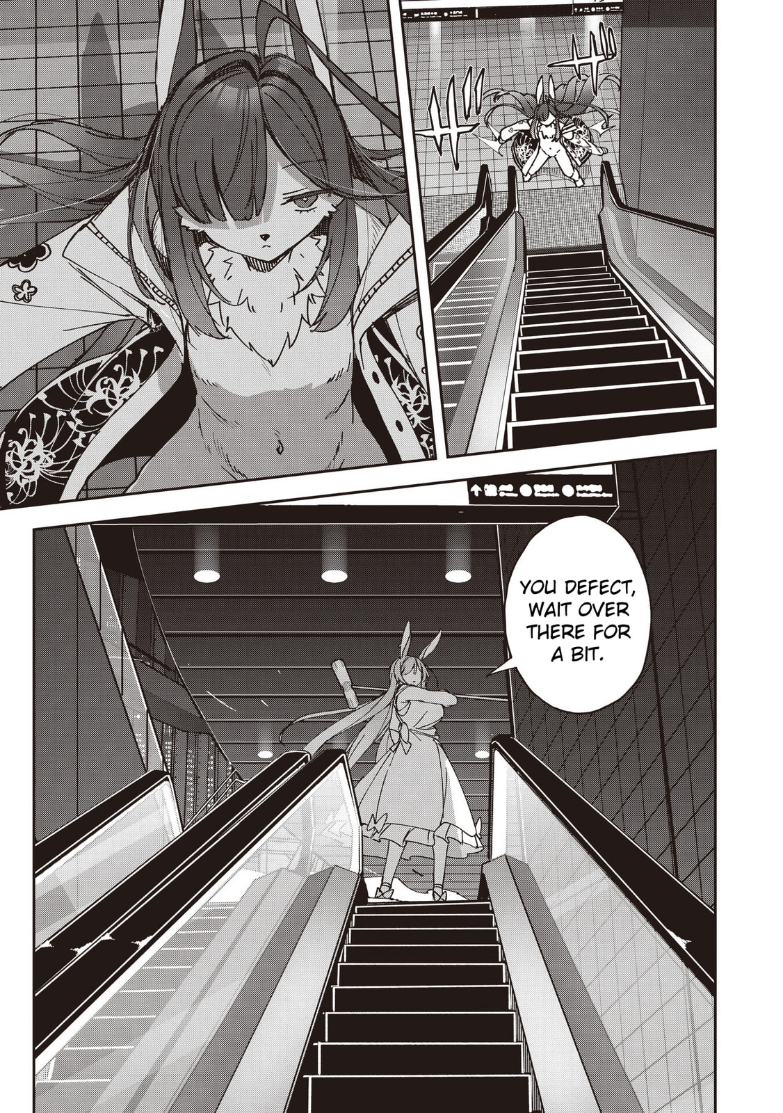 Also Sprach for Rabbit: Eliminate the Murderous Rabbits Hiding in the Underground Mall Chapter 13 page 3 - 