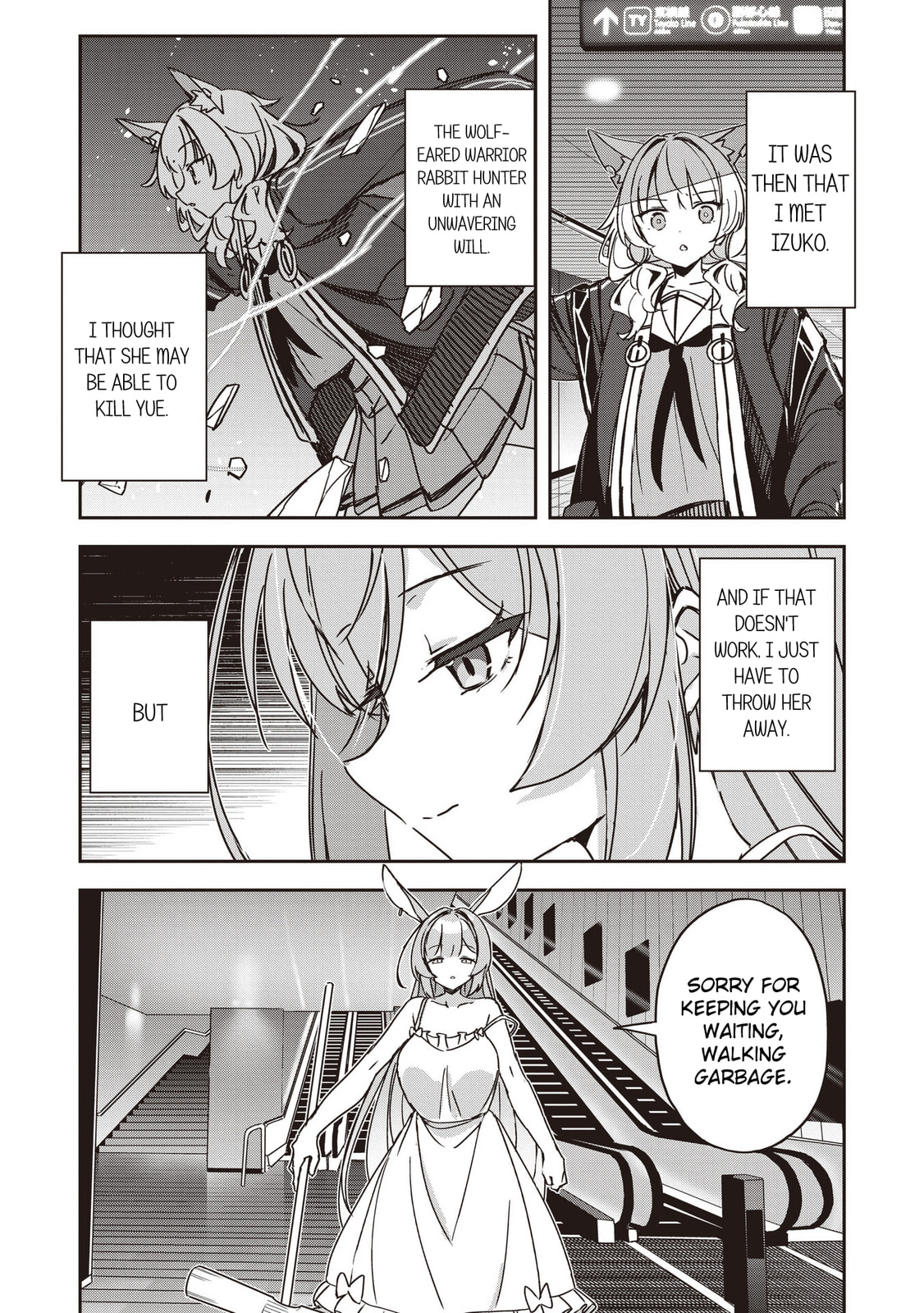 Also Sprach for Rabbit: Eliminate the Murderous Rabbits Hiding in the Underground Mall Chapter 15 page 18 - 