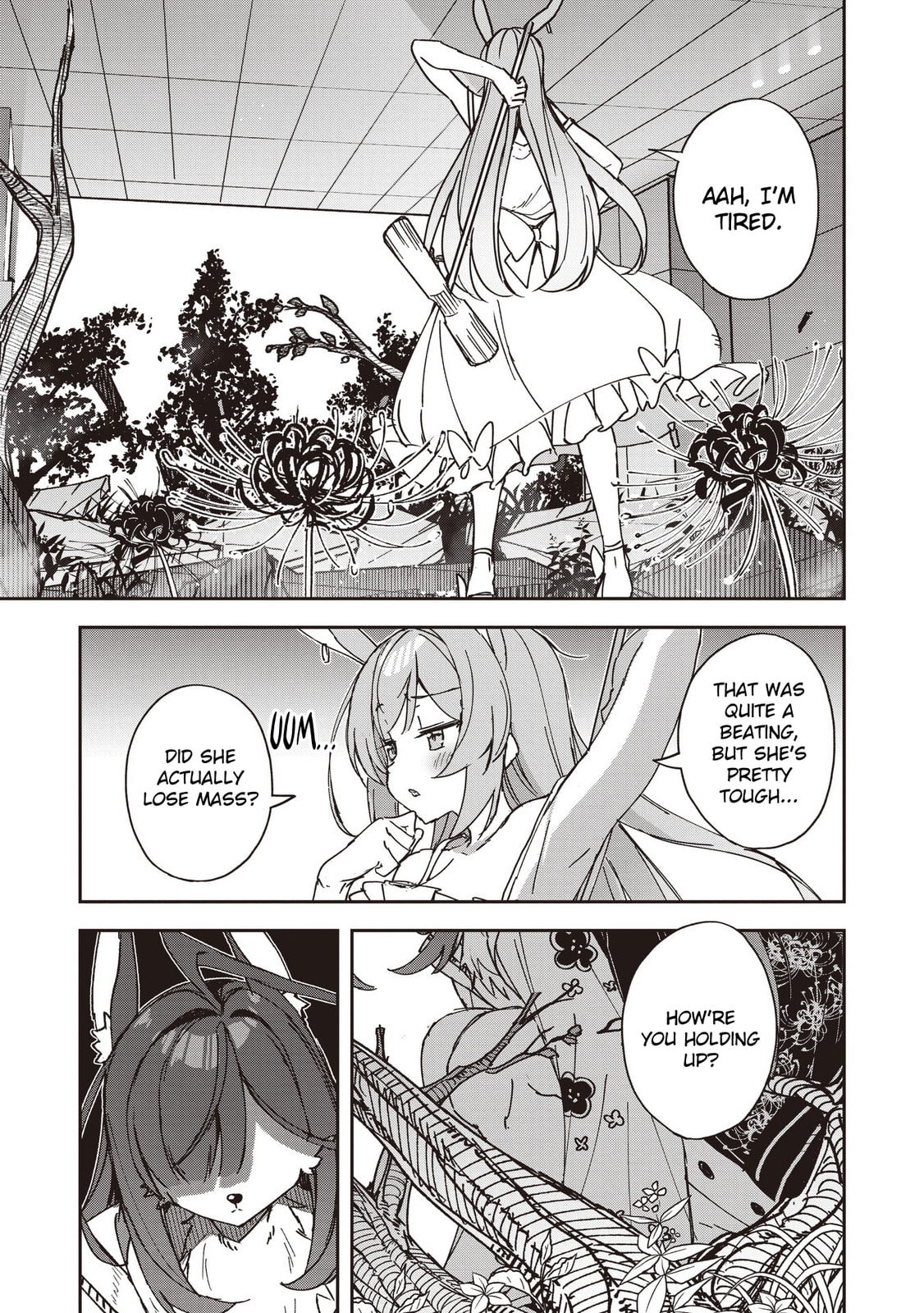 Also Sprach for Rabbit: Eliminate the Murderous Rabbits Hiding in the Underground Mall Chapter 16 page 17 - 