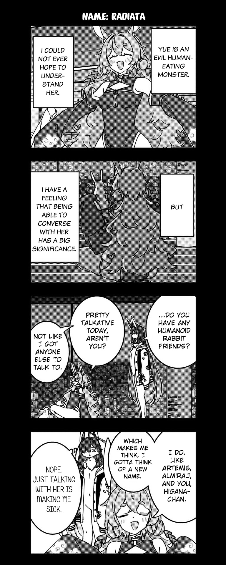 Also Sprach for Rabbit: Eliminate the Murderous Rabbits Hiding in the Underground Mall Chapter 17.5 page 3 - 