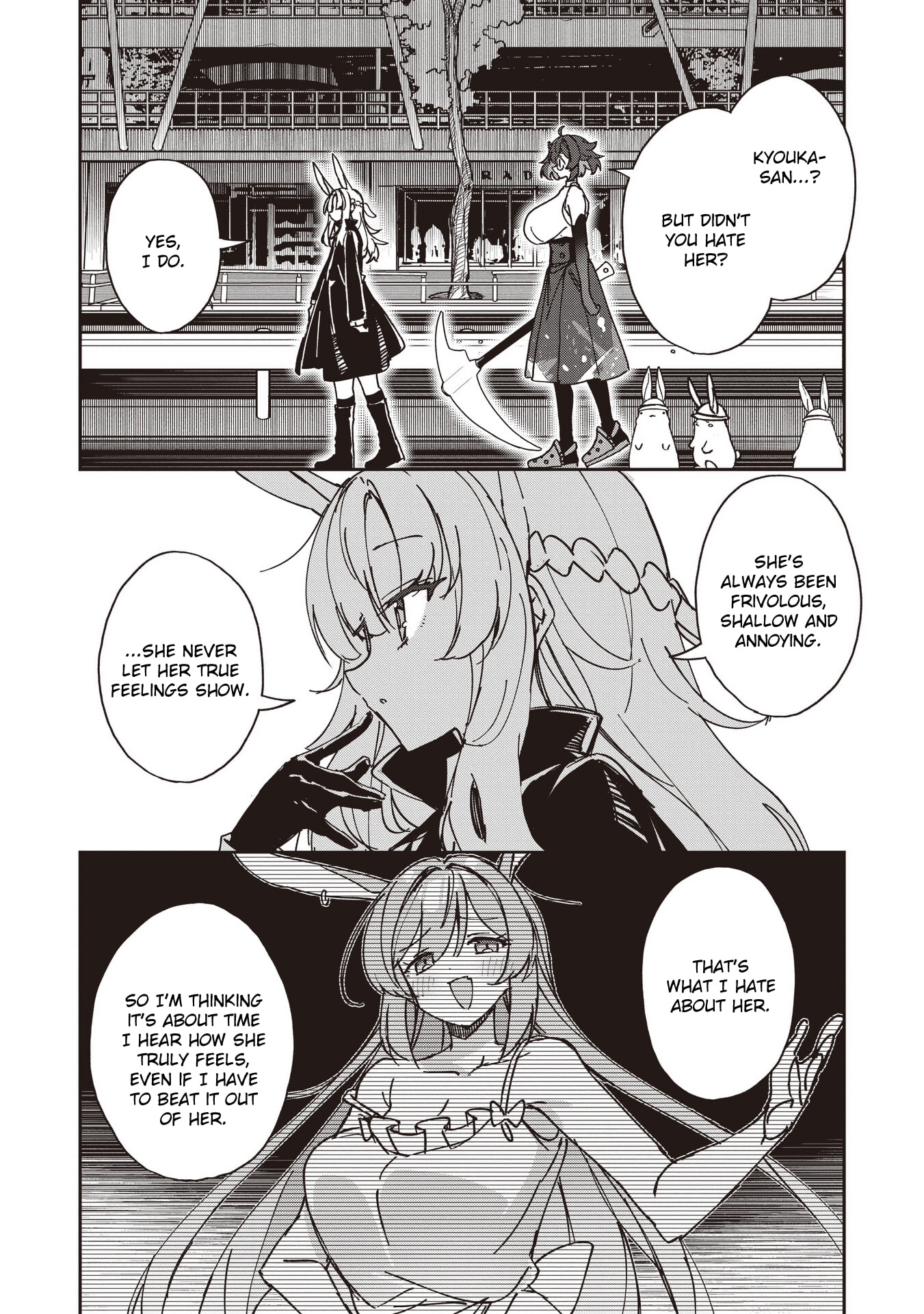 Also Sprach for Rabbit: Eliminate the Murderous Rabbits Hiding in the Underground Mall Chapter 18 page 11 - 