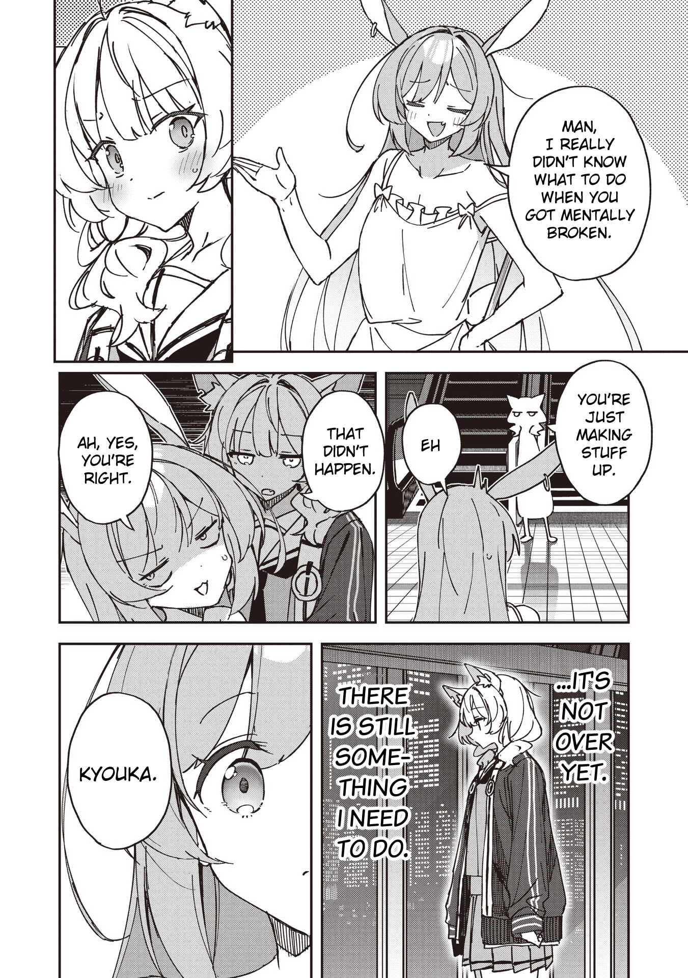 Also Sprach for Rabbit: Eliminate the Murderous Rabbits Hiding in the Underground Mall Chapter 18 page 20 - 