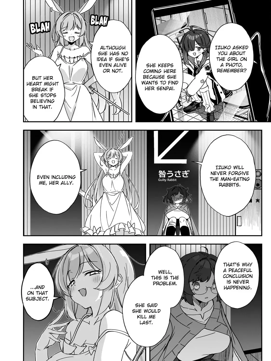 Also Sprach for Rabbit: Eliminate the Murderous Rabbits Hiding in the Underground Mall Chapter 2.1 page 3 - 