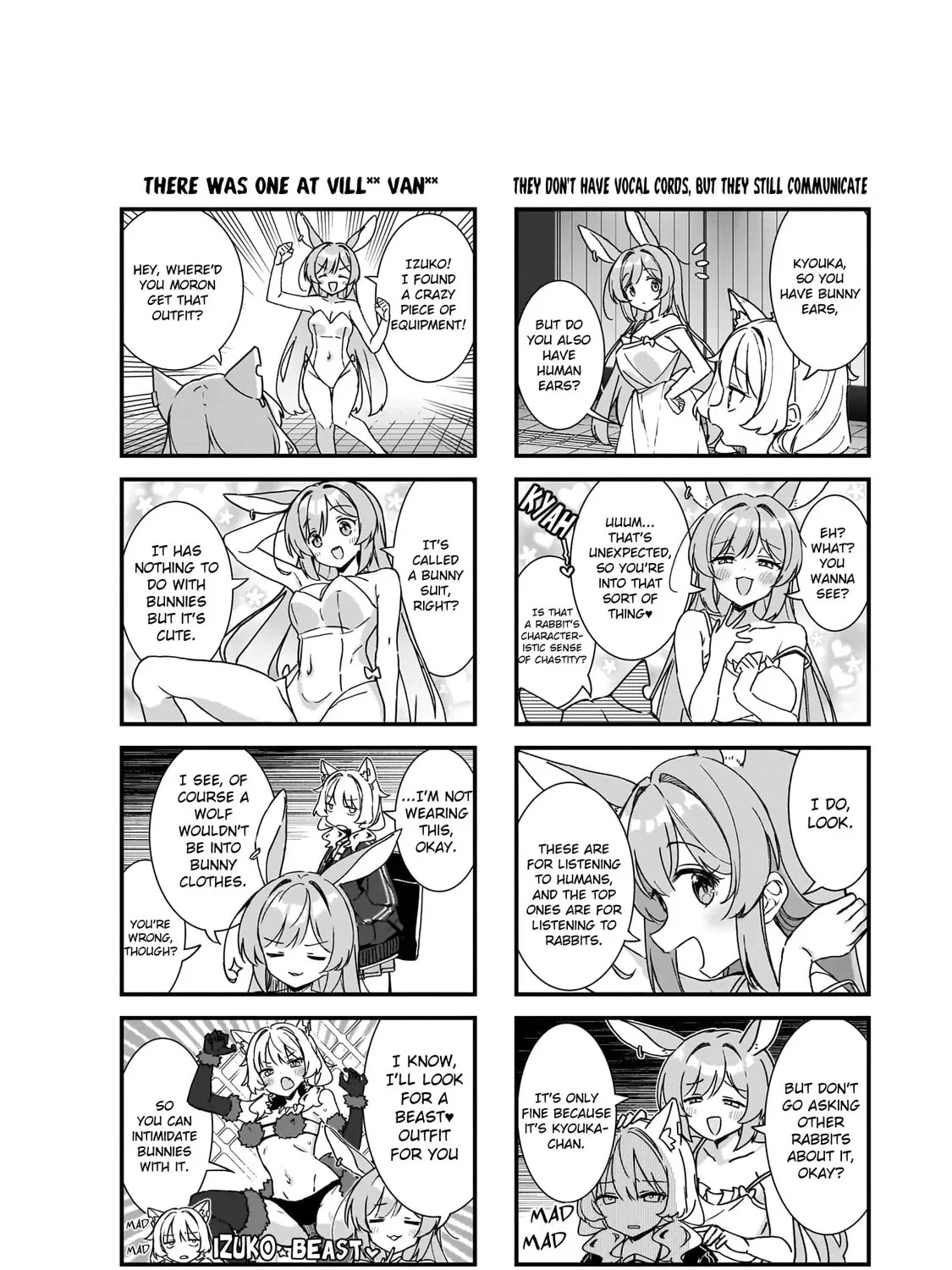 Also Sprach for Rabbit: Eliminate the Murderous Rabbits Hiding in the Underground Mall Chapter 2.5 page 1 - 