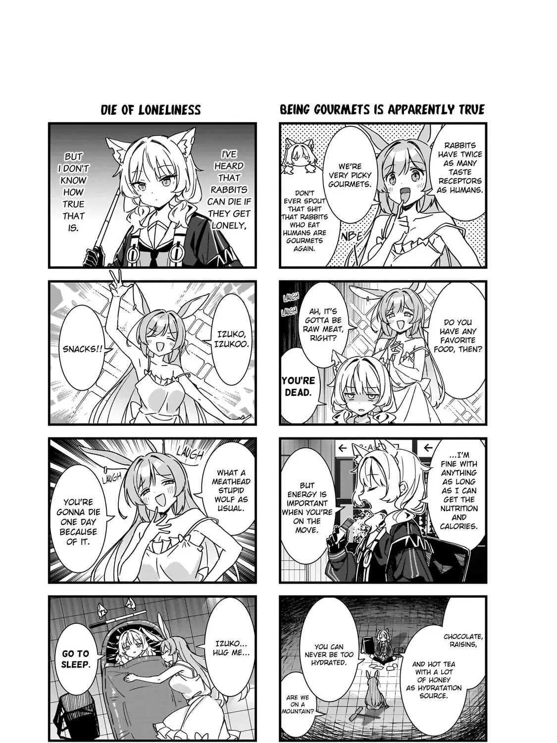 Also Sprach for Rabbit: Eliminate the Murderous Rabbits Hiding in the Underground Mall Chapter 2.5 page 3 - 