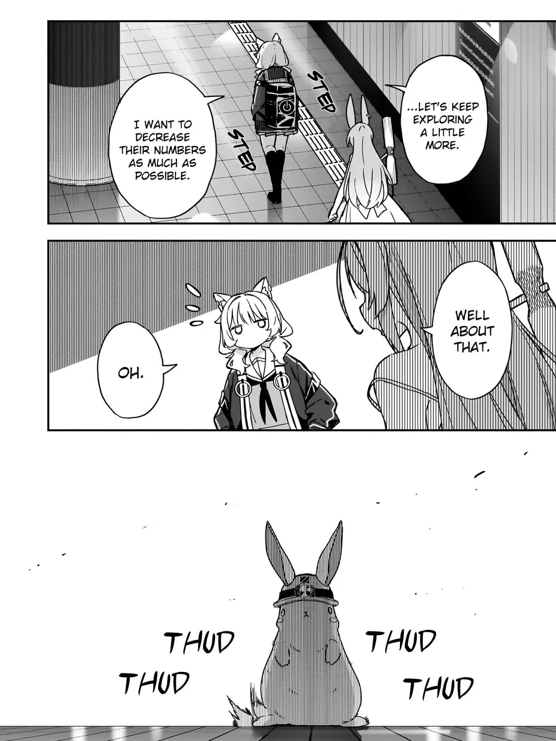 Also Sprach for Rabbit: Eliminate the Murderous Rabbits Hiding in the Underground Mall Chapter 2 page 31 - 