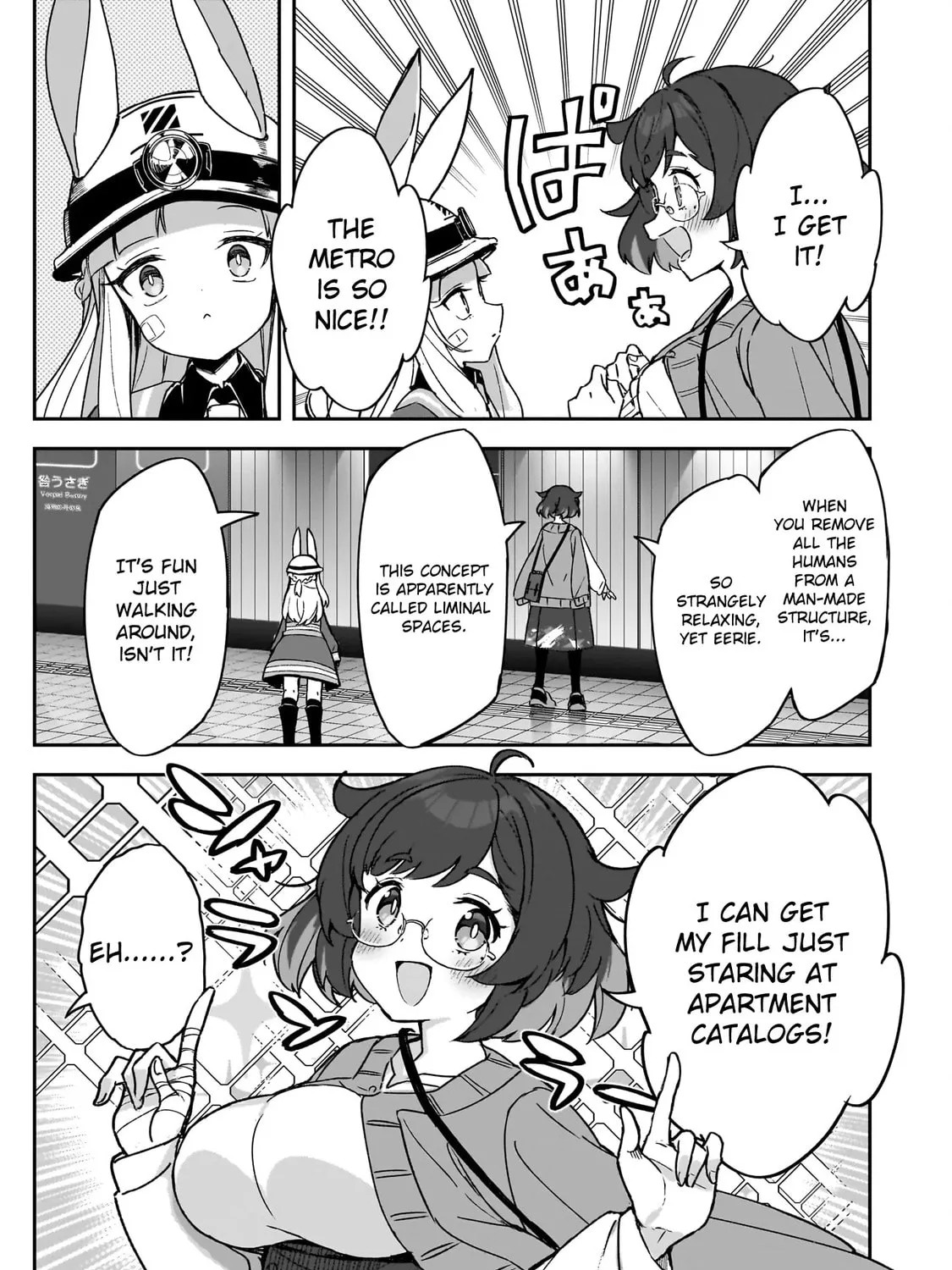 Also Sprach for Rabbit: Eliminate the Murderous Rabbits Hiding in the Underground Mall Chapter 2 page 45 - 