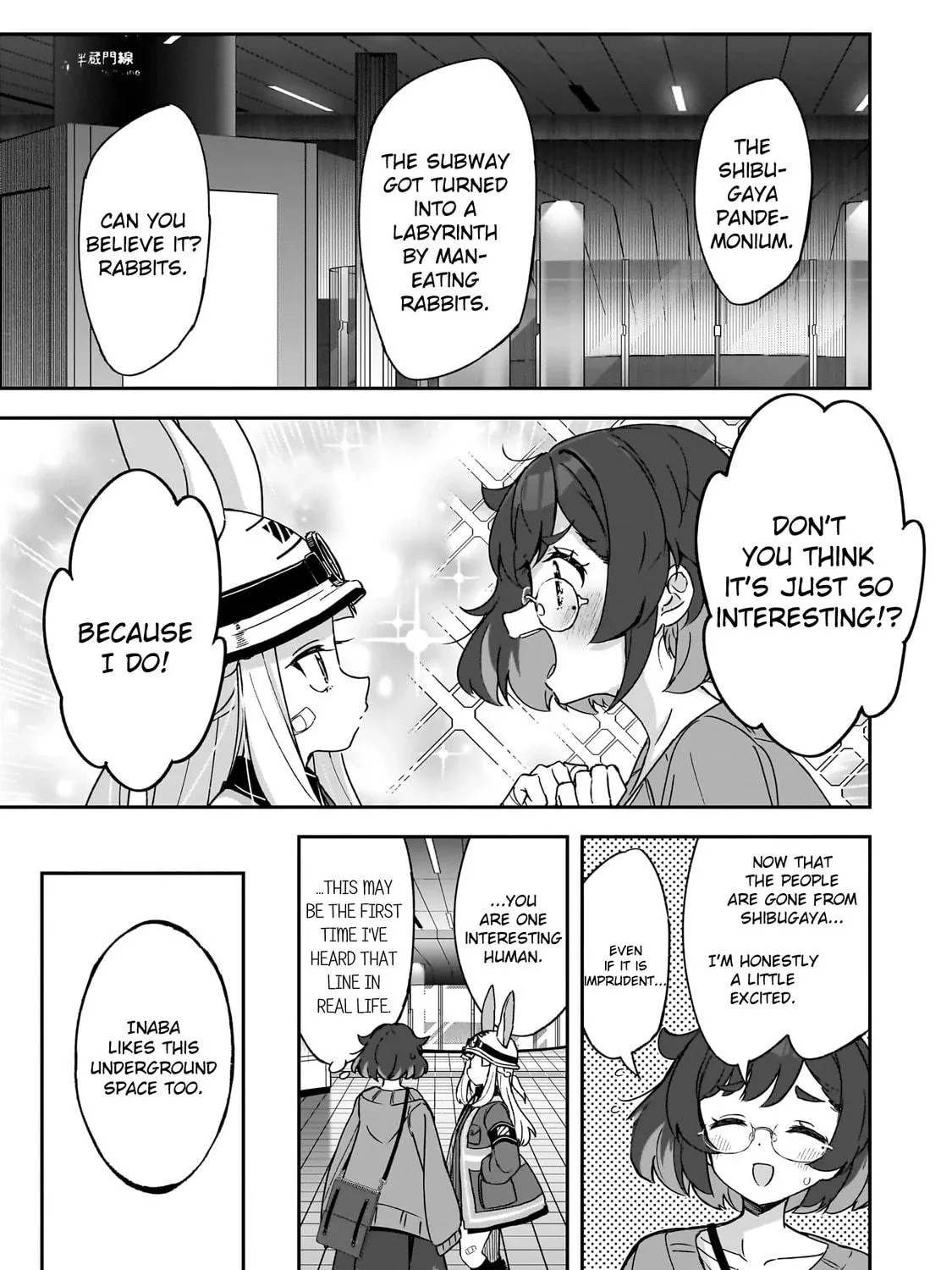 Also Sprach for Rabbit: Eliminate the Murderous Rabbits Hiding in the Underground Mall Chapter 2 page 49 - 
