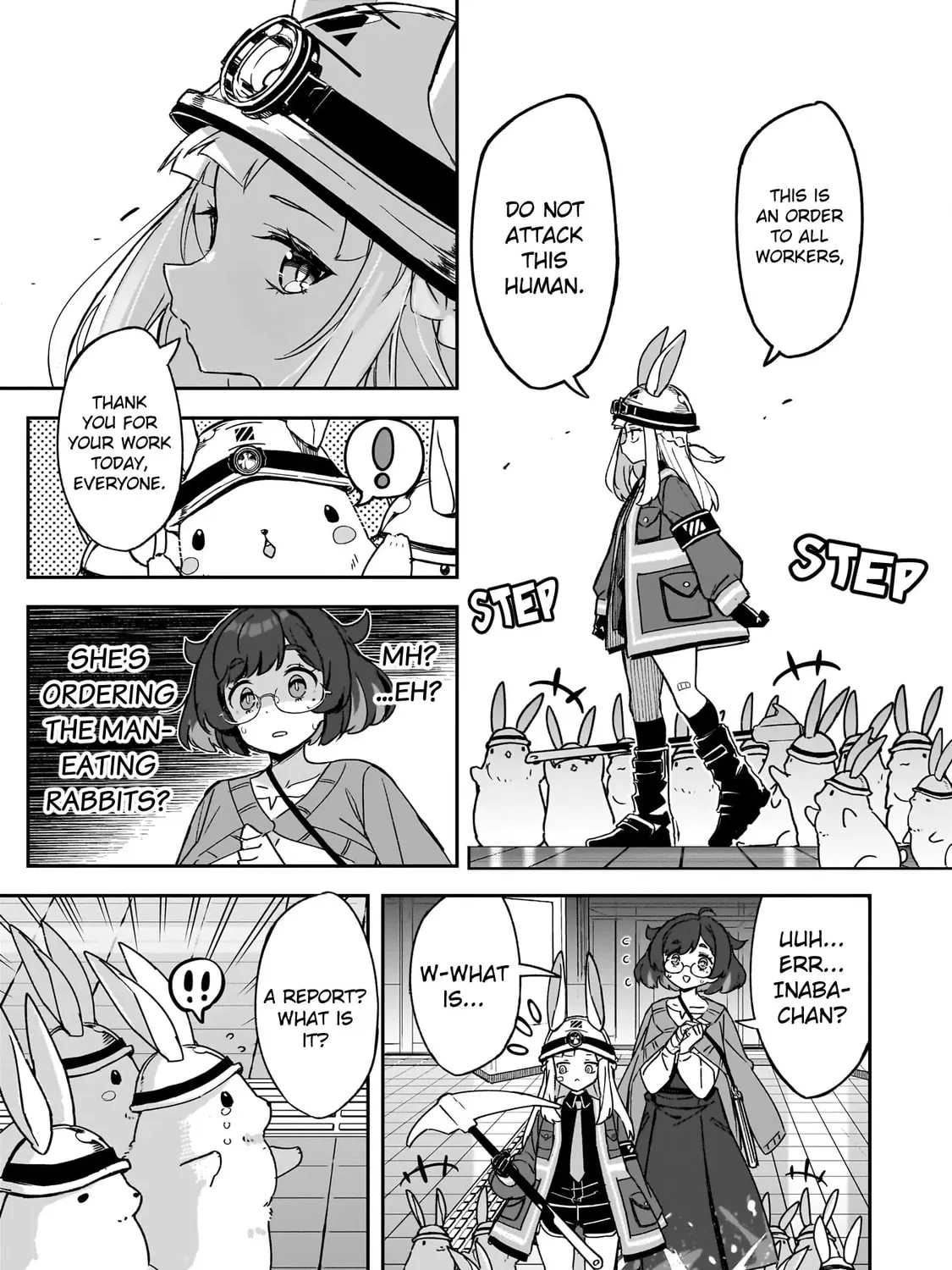 Also Sprach for Rabbit: Eliminate the Murderous Rabbits Hiding in the Underground Mall Chapter 2 page 57 - 