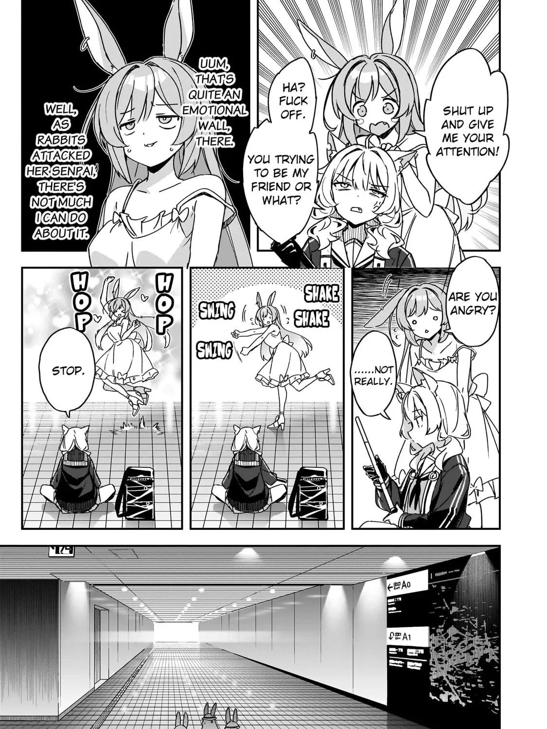 Also Sprach for Rabbit: Eliminate the Murderous Rabbits Hiding in the Underground Mall Chapter 2 page 9 - 