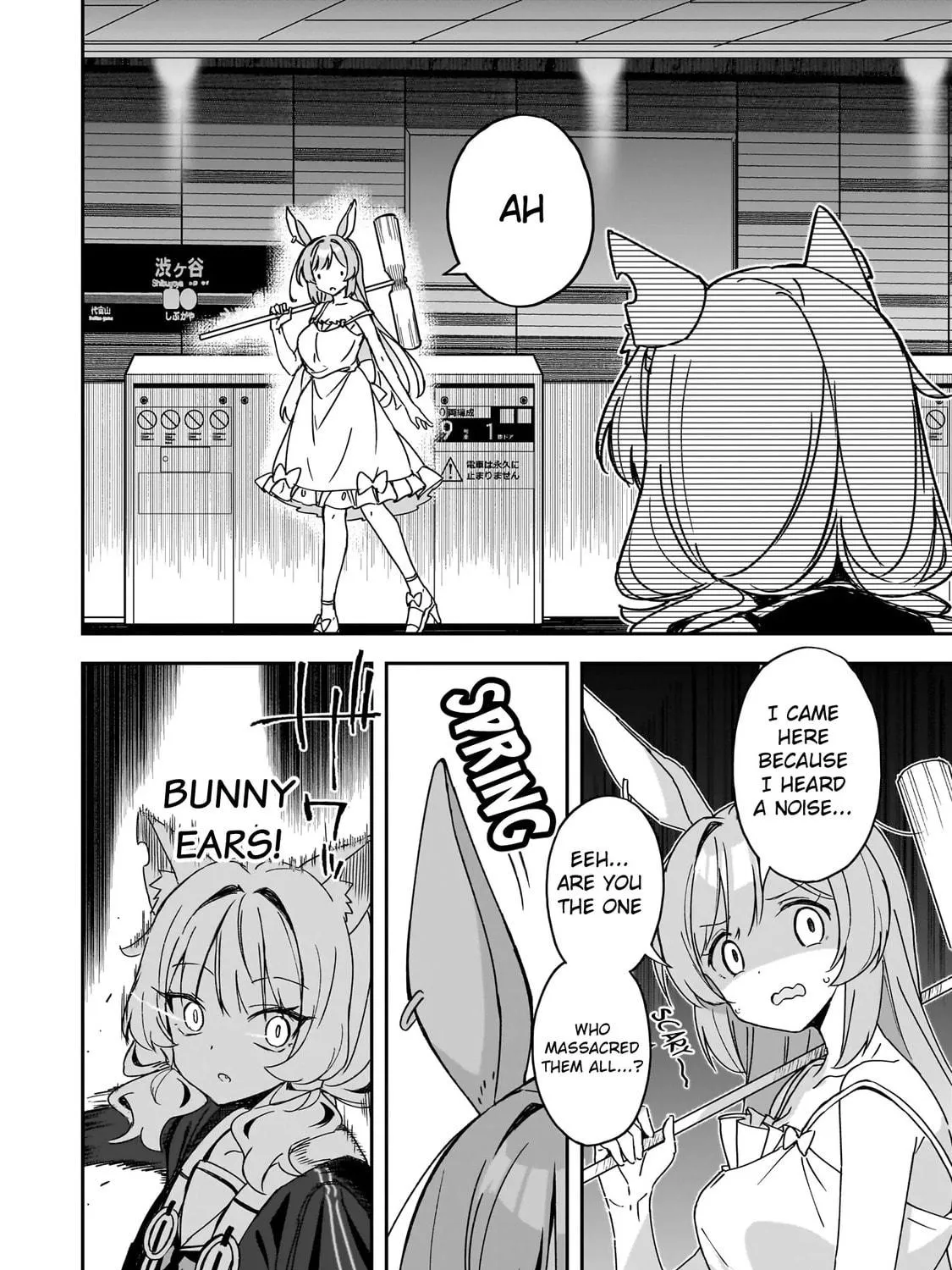 Also Sprach for Rabbit: Eliminate the Murderous Rabbits Hiding in the Underground Mall Chapter 3 page 11 - 