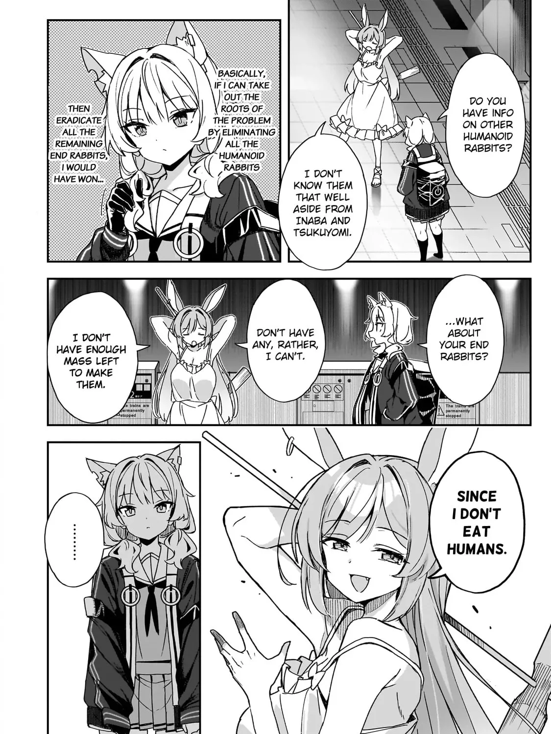 Also Sprach for Rabbit: Eliminate the Murderous Rabbits Hiding in the Underground Mall Chapter 3 page 3 - 