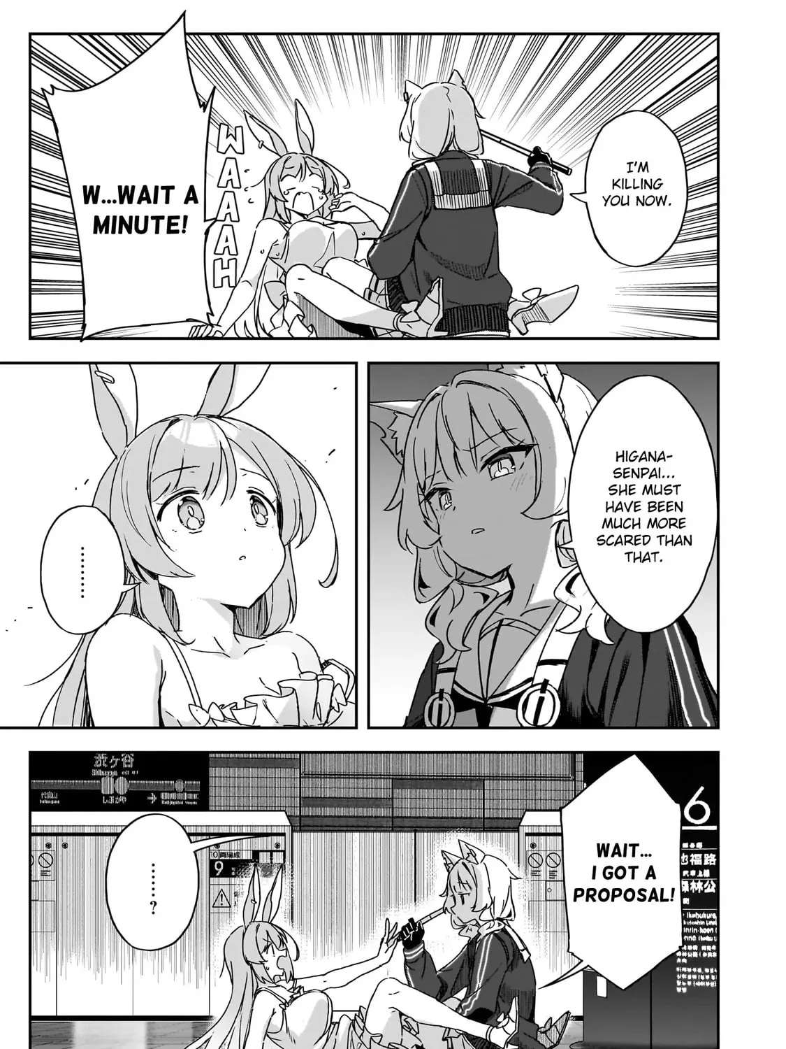 Also Sprach for Rabbit: Eliminate the Murderous Rabbits Hiding in the Underground Mall Chapter 3 page 37 - 