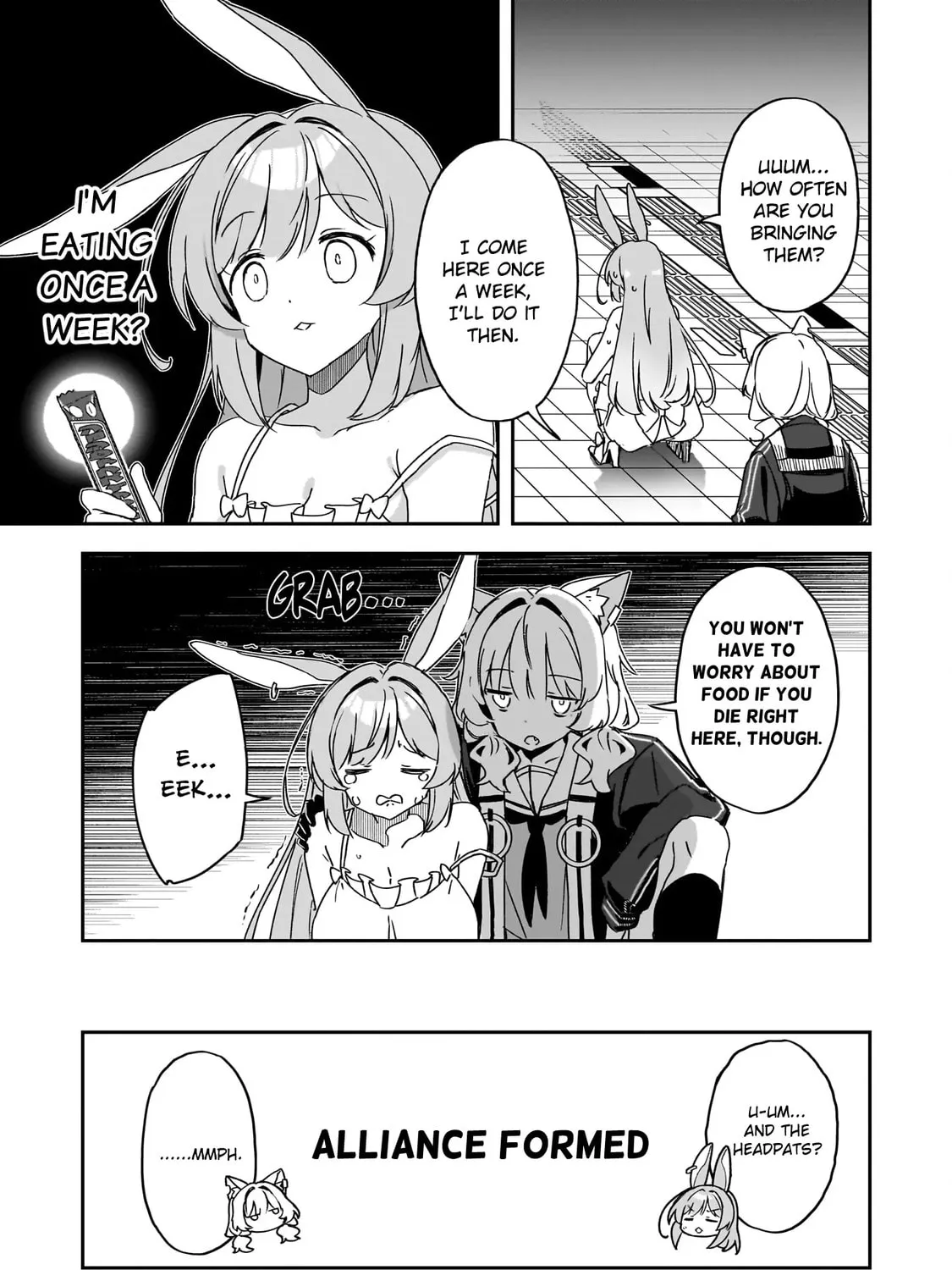 Also Sprach for Rabbit: Eliminate the Murderous Rabbits Hiding in the Underground Mall Chapter 3 page 45 - 