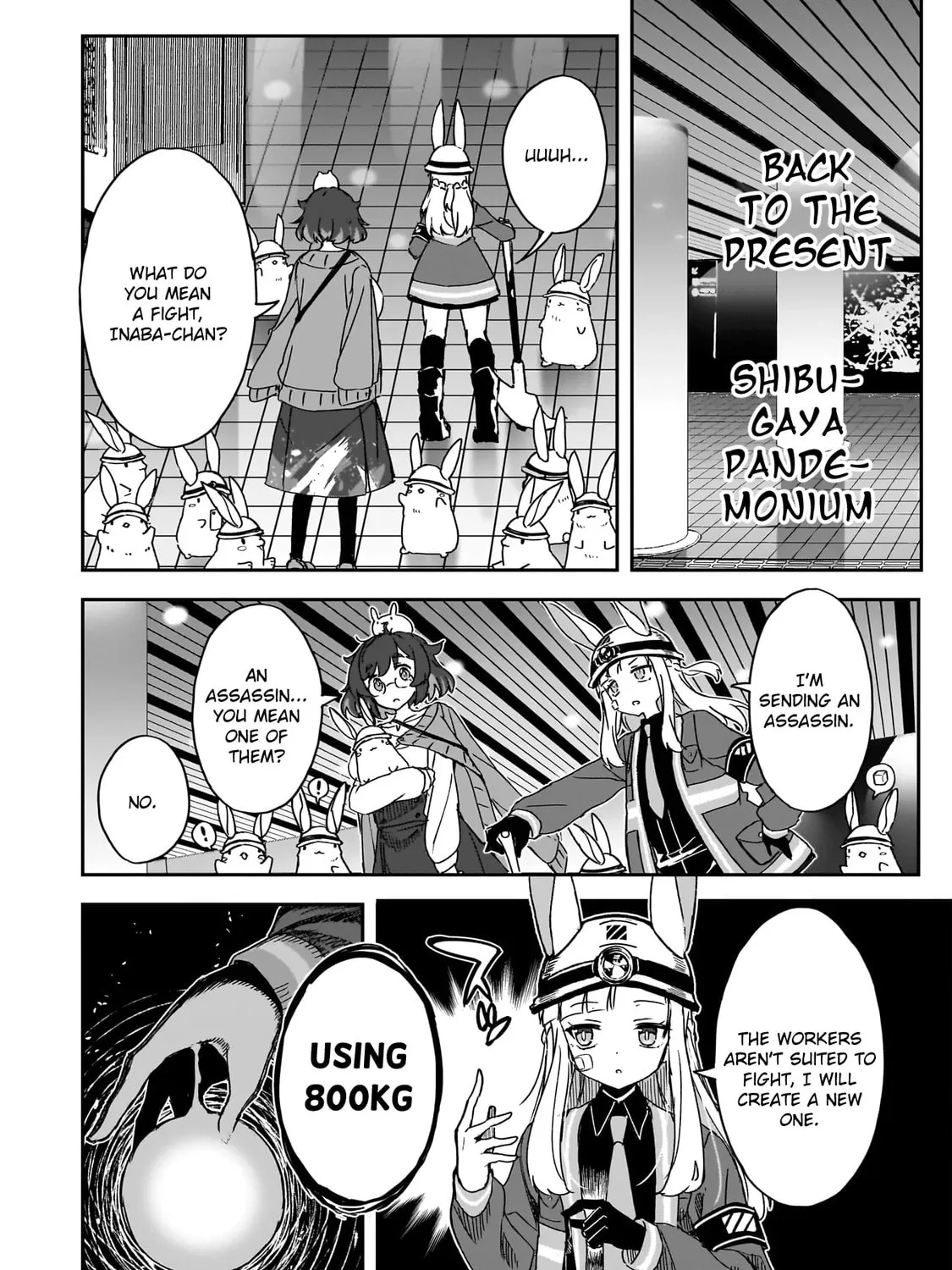 Also Sprach for Rabbit: Eliminate the Murderous Rabbits Hiding in the Underground Mall Chapter 3 page 51 - 
