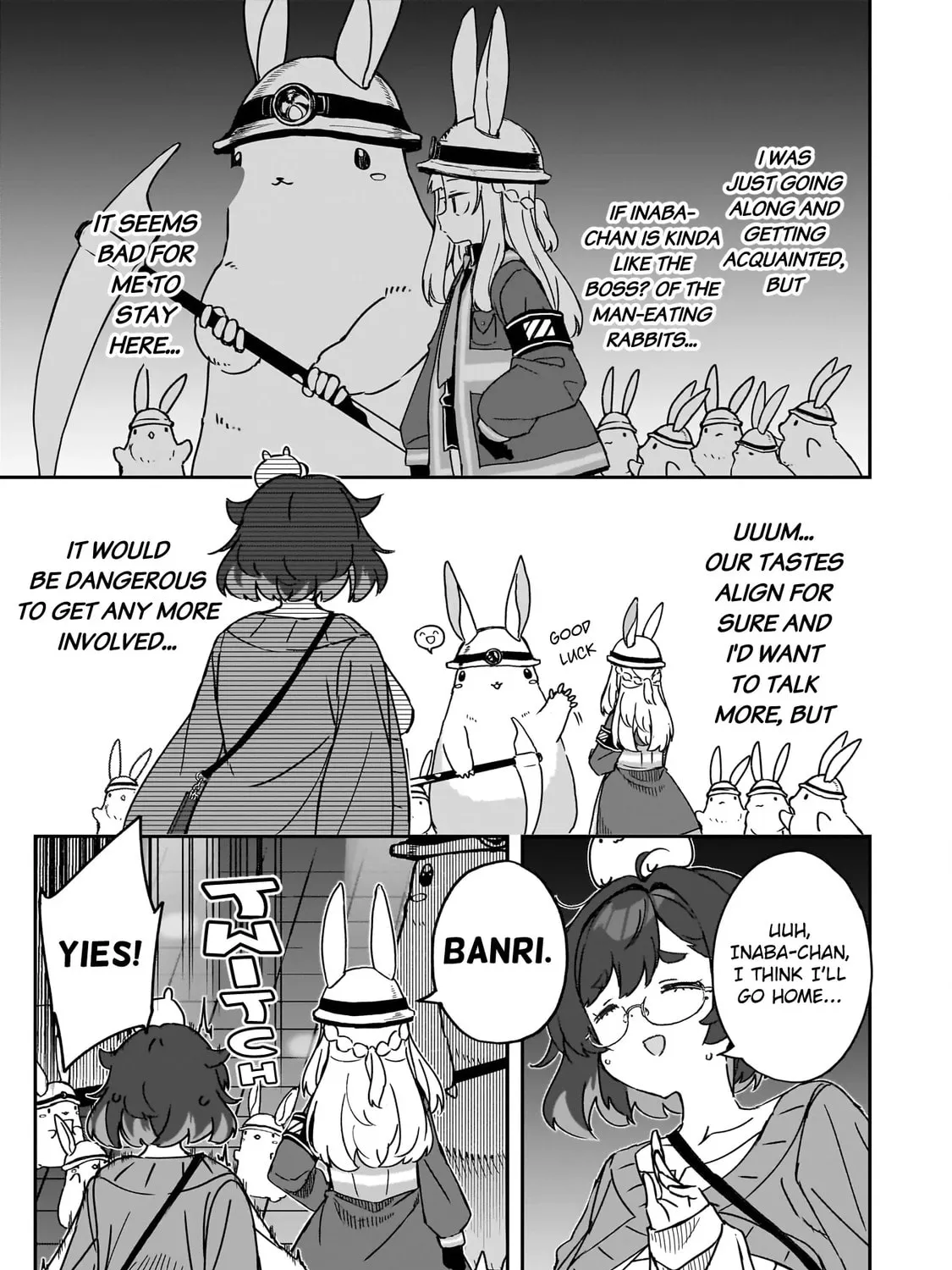 Also Sprach for Rabbit: Eliminate the Murderous Rabbits Hiding in the Underground Mall Chapter 3 page 57 - 