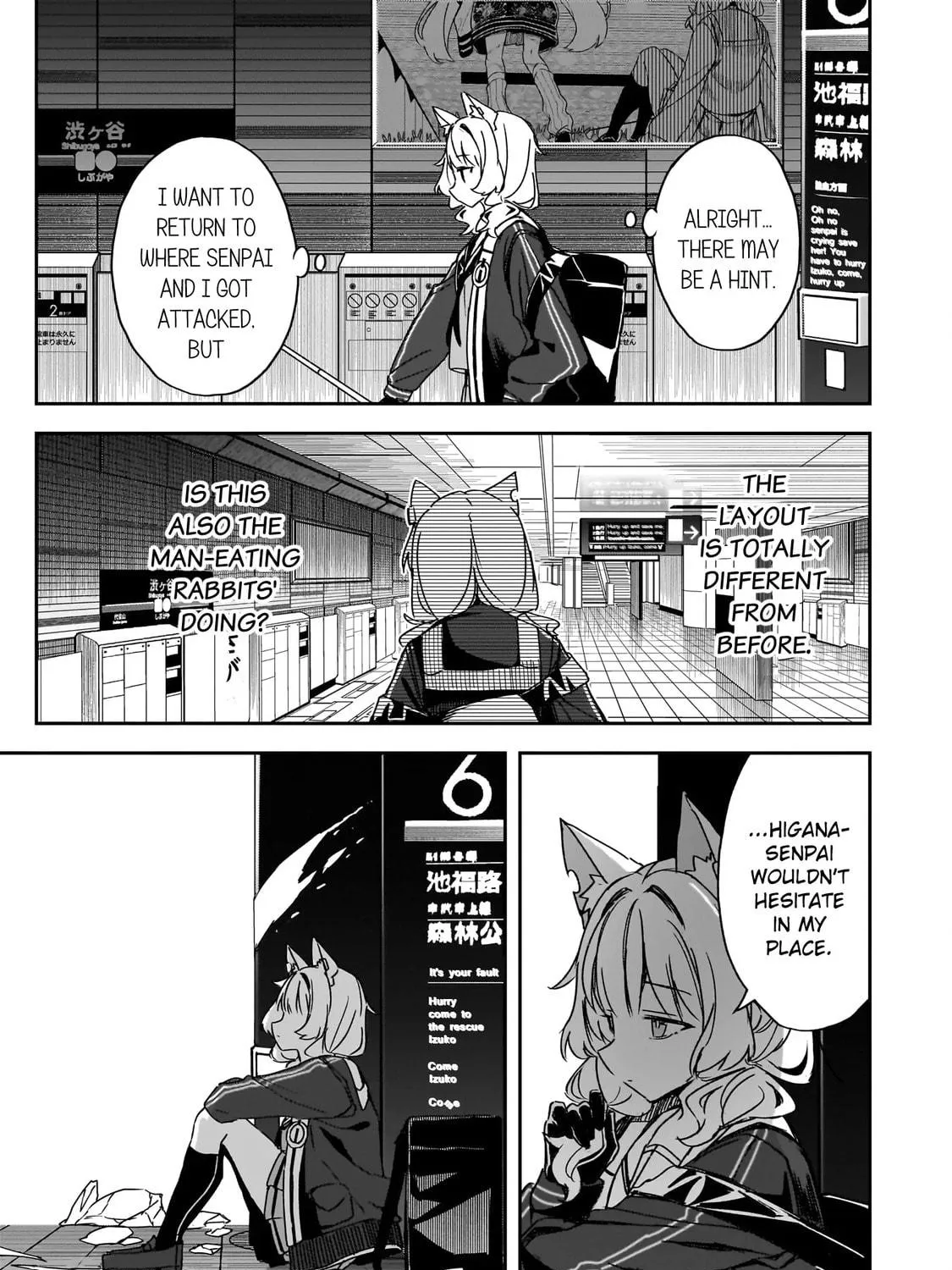 Also Sprach for Rabbit: Eliminate the Murderous Rabbits Hiding in the Underground Mall Chapter 3 page 9 - 