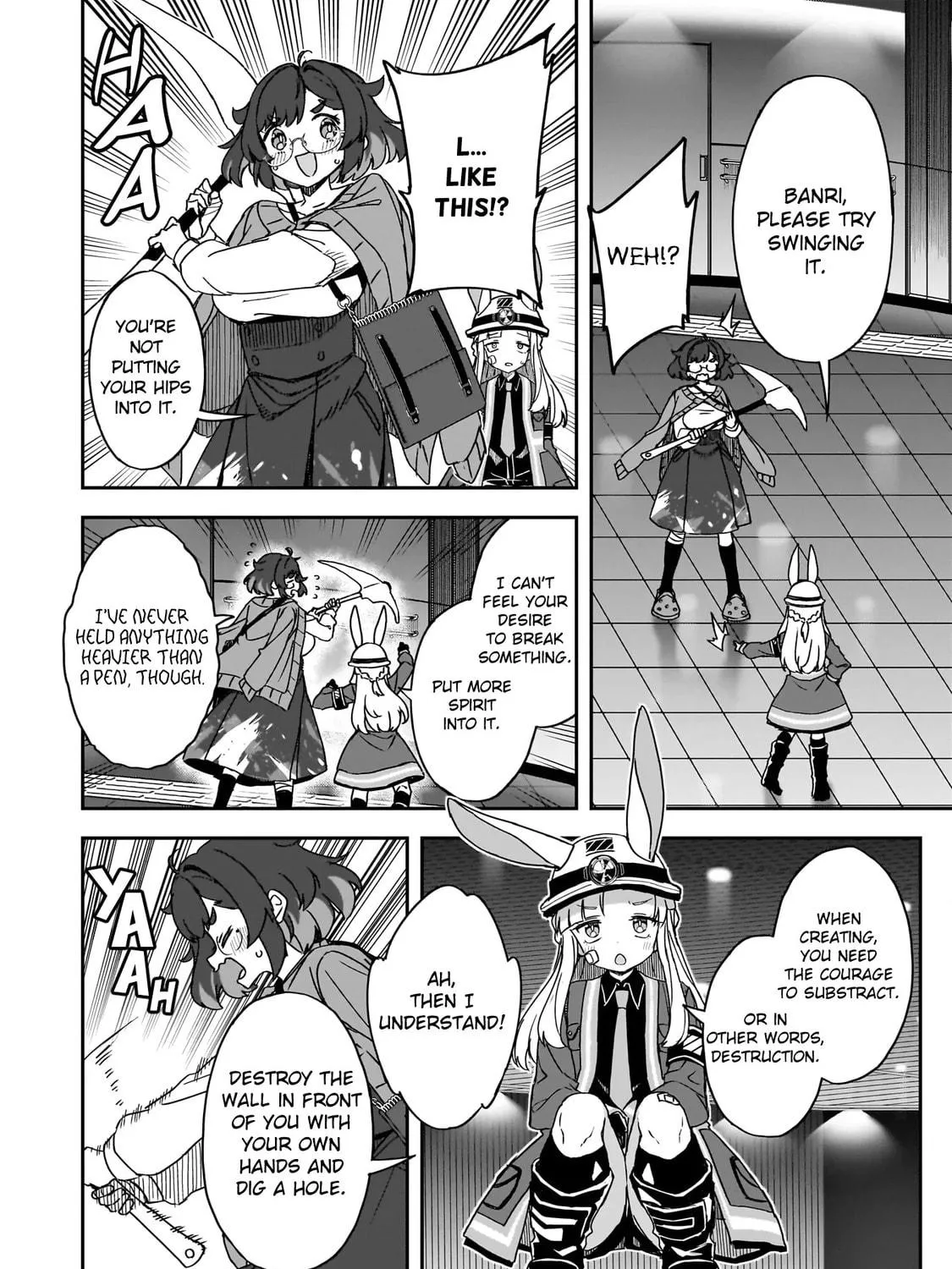 Also Sprach for Rabbit: Eliminate the Murderous Rabbits Hiding in the Underground Mall Chapter 4 page 23 - 