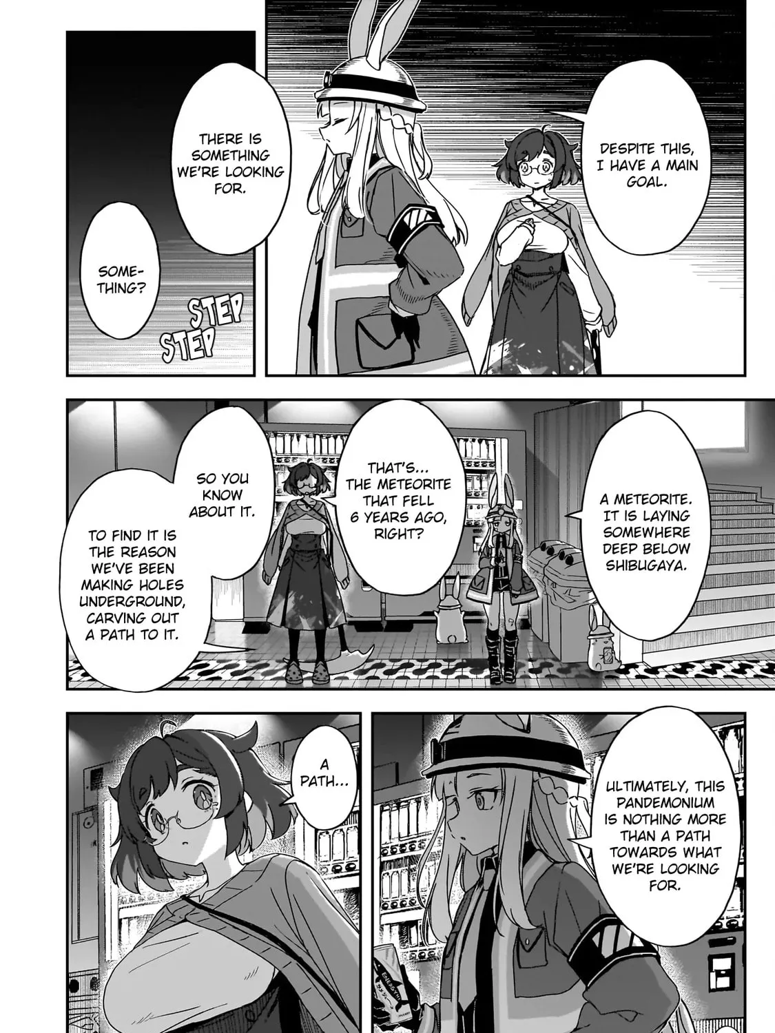 Also Sprach for Rabbit: Eliminate the Murderous Rabbits Hiding in the Underground Mall Chapter 4 page 31 - 