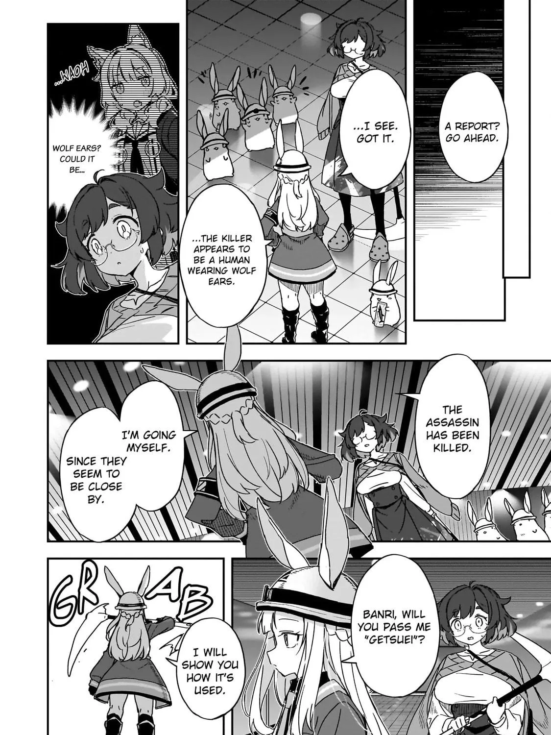 Also Sprach for Rabbit: Eliminate the Murderous Rabbits Hiding in the Underground Mall Chapter 4 page 39 - 
