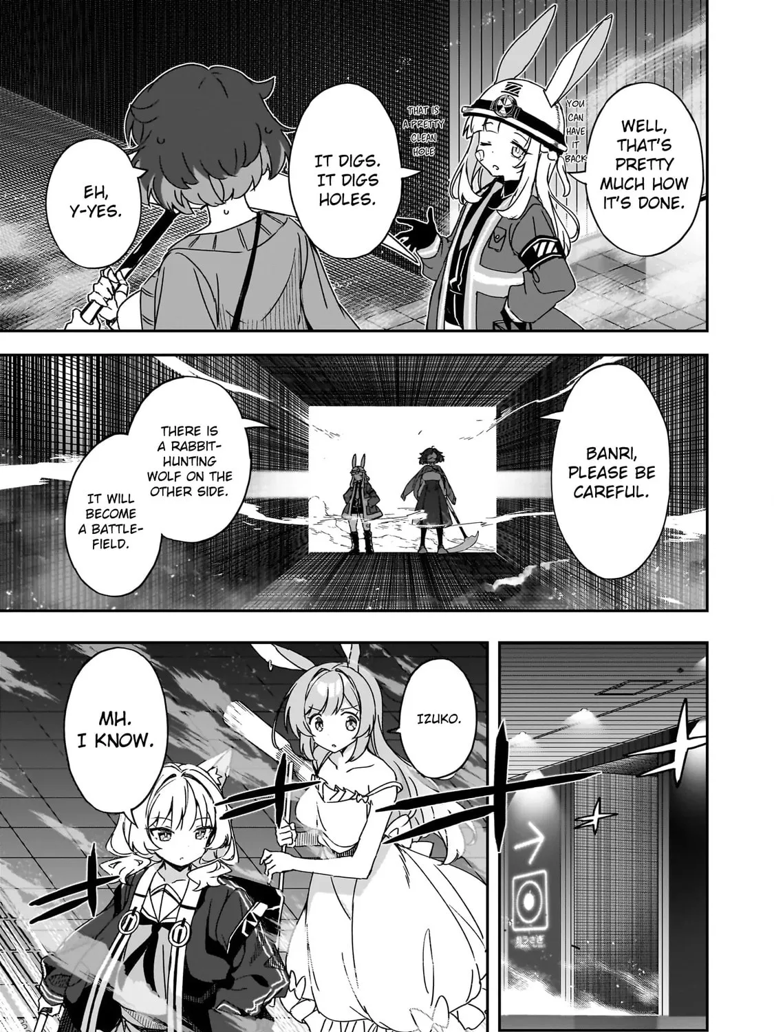 Also Sprach for Rabbit: Eliminate the Murderous Rabbits Hiding in the Underground Mall Chapter 4 page 45 - 