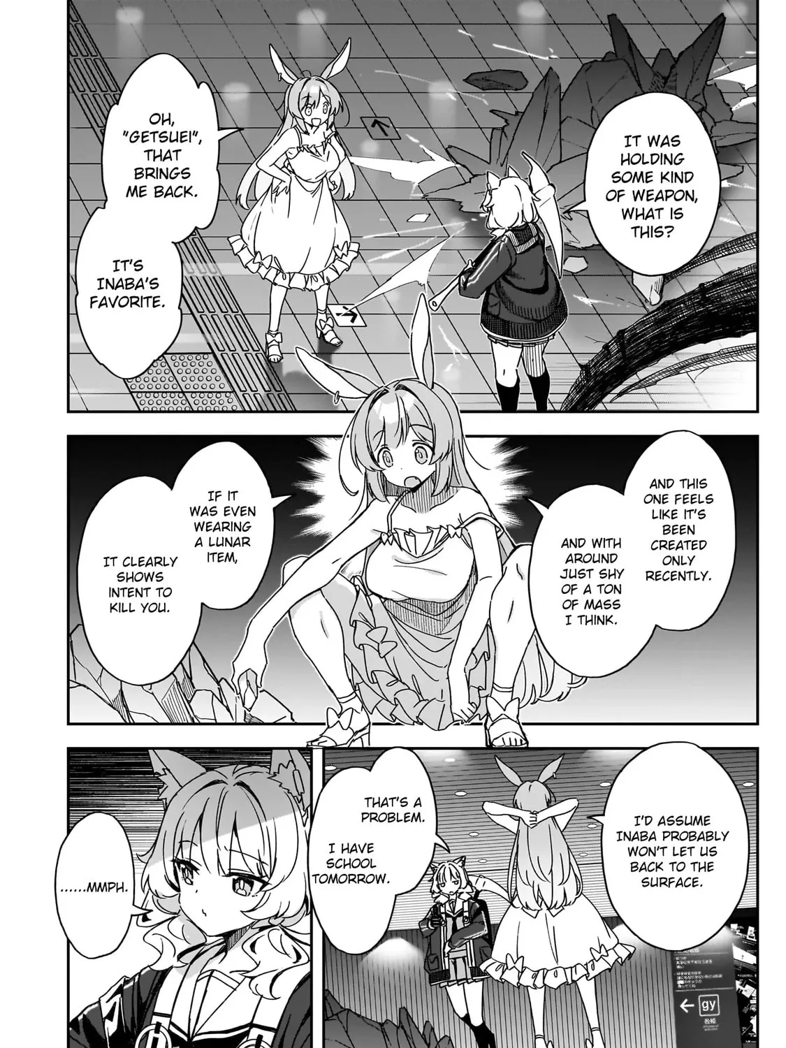 Also Sprach for Rabbit: Eliminate the Murderous Rabbits Hiding in the Underground Mall Chapter 4 page 7 - 