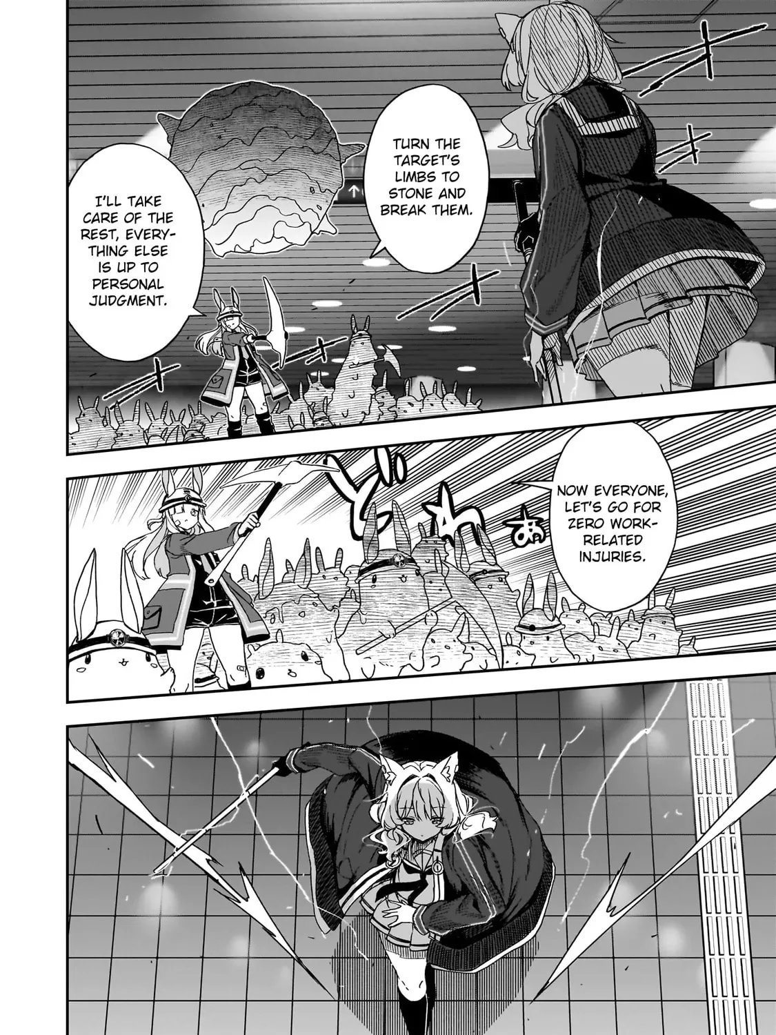 Also Sprach for Rabbit: Eliminate the Murderous Rabbits Hiding in the Underground Mall Chapter 5 page 15 - 