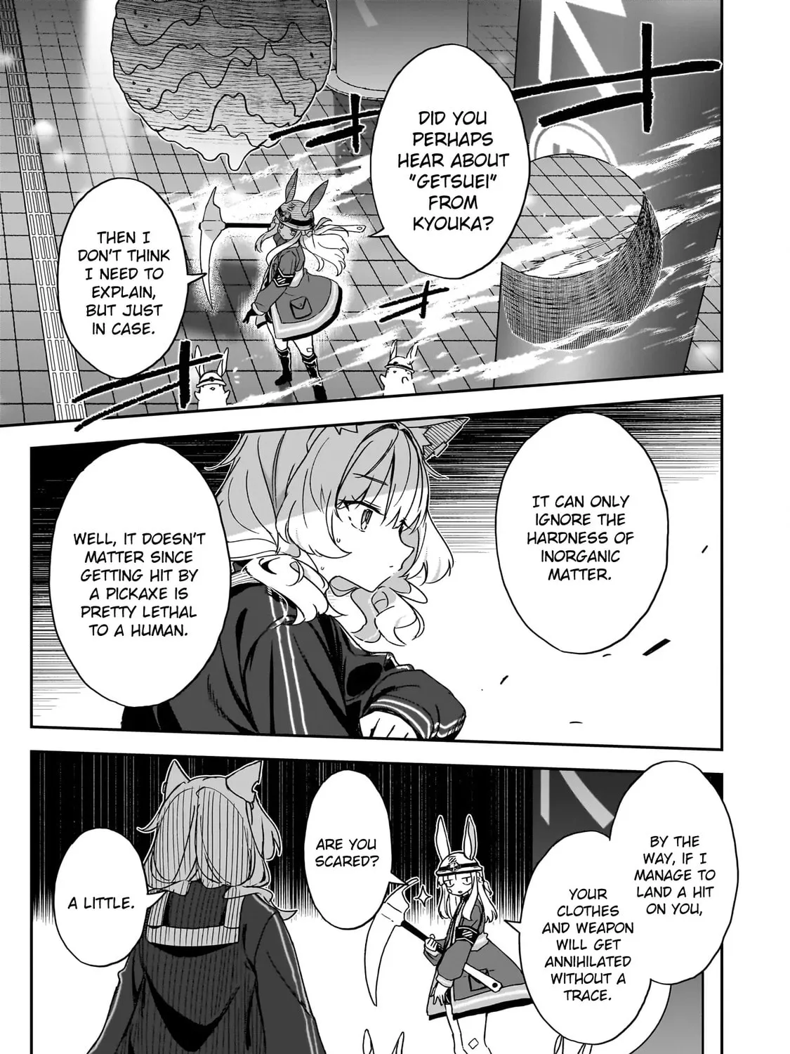 Also Sprach for Rabbit: Eliminate the Murderous Rabbits Hiding in the Underground Mall Chapter 5 page 25 - 