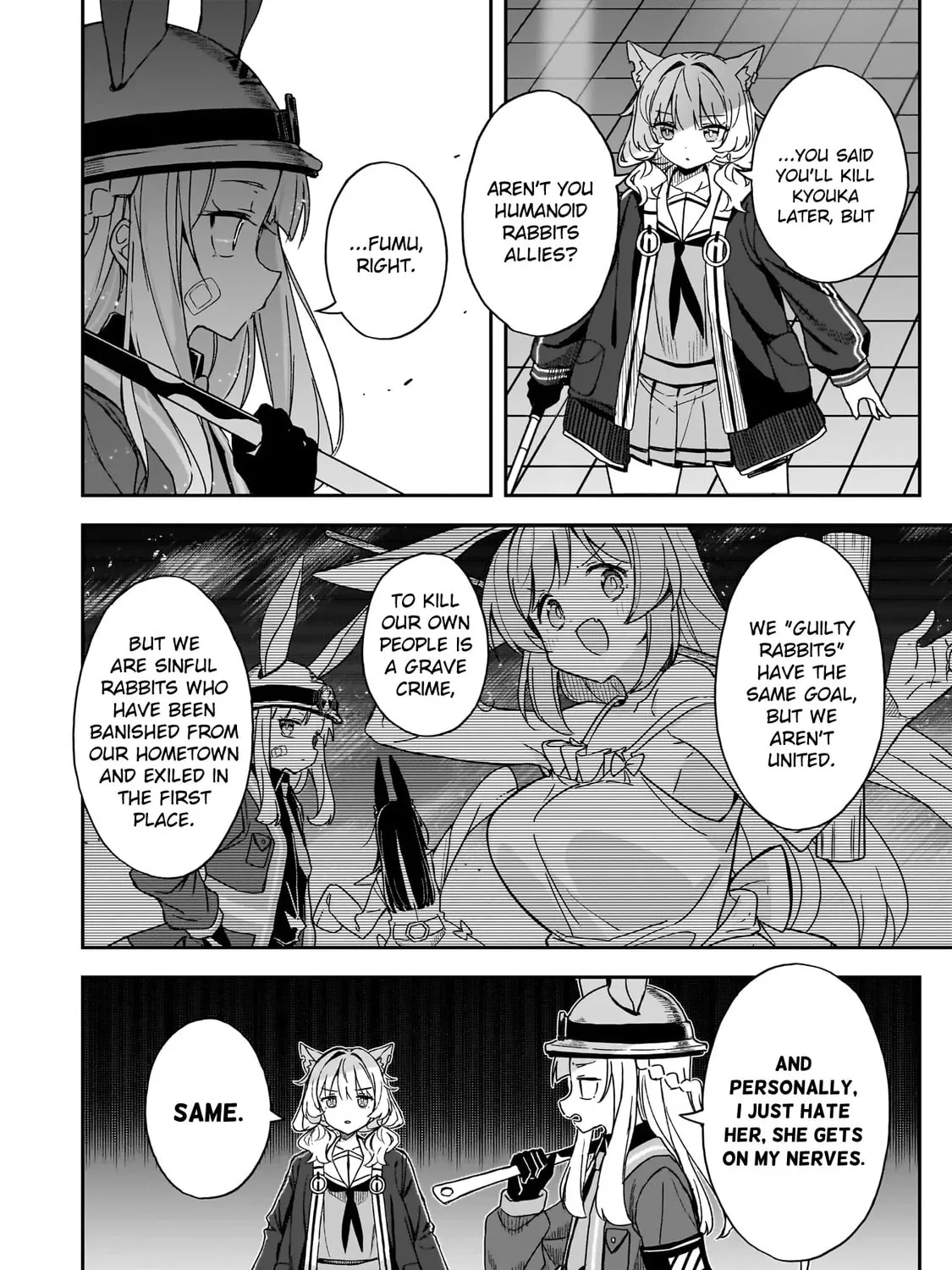 Also Sprach for Rabbit: Eliminate the Murderous Rabbits Hiding in the Underground Mall Chapter 5 page 7 - 