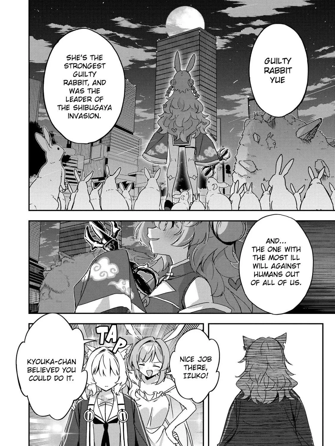 Also Sprach for Rabbit: Eliminate the Murderous Rabbits Hiding in the Underground Mall Chapter 7 page 11 - 