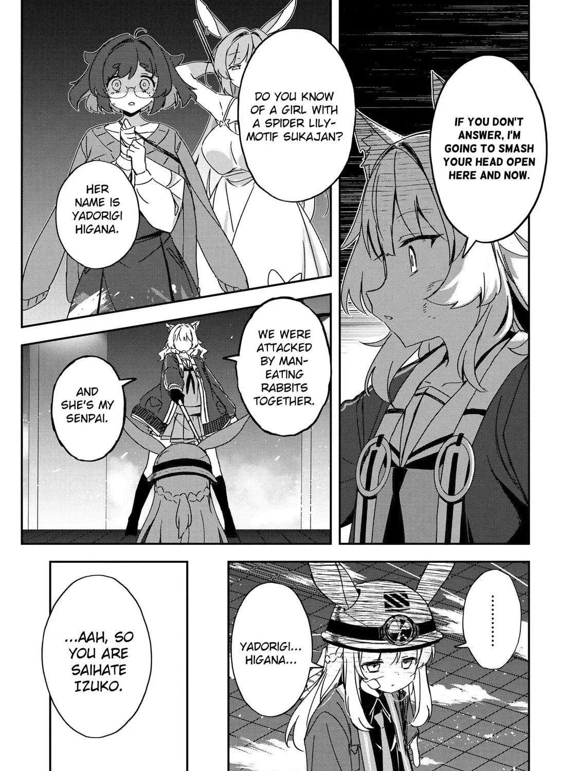 Also Sprach for Rabbit: Eliminate the Murderous Rabbits Hiding in the Underground Mall Chapter 7 page 5 - 