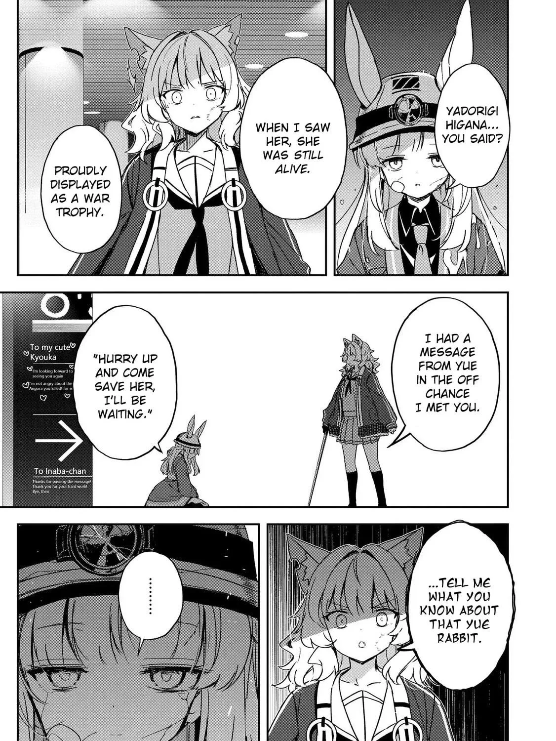Also Sprach for Rabbit: Eliminate the Murderous Rabbits Hiding in the Underground Mall Chapter 7 page 9 - 
