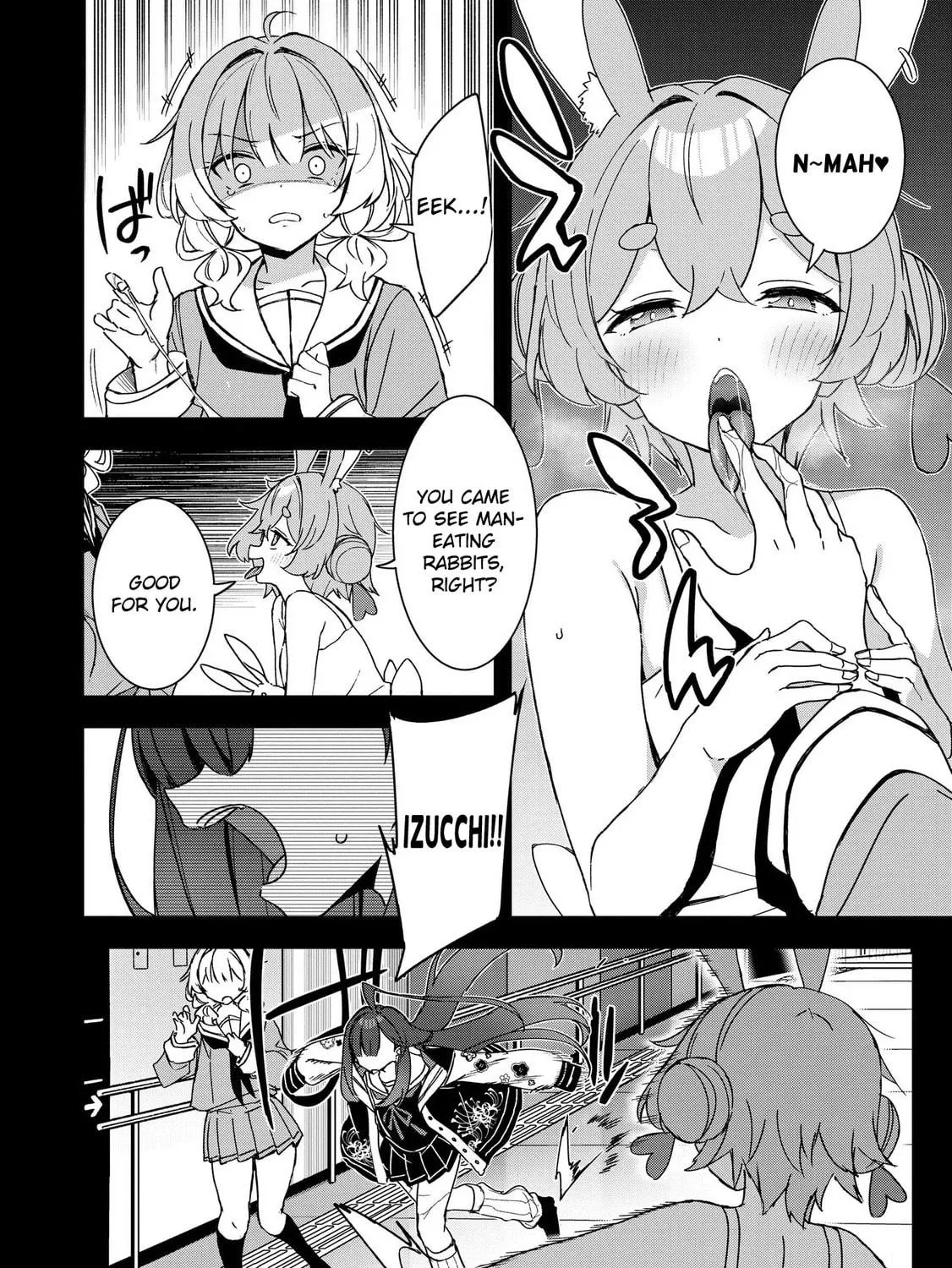 Also Sprach for Rabbit: Eliminate the Murderous Rabbits Hiding in the Underground Mall Chapter 8 page 23 - 