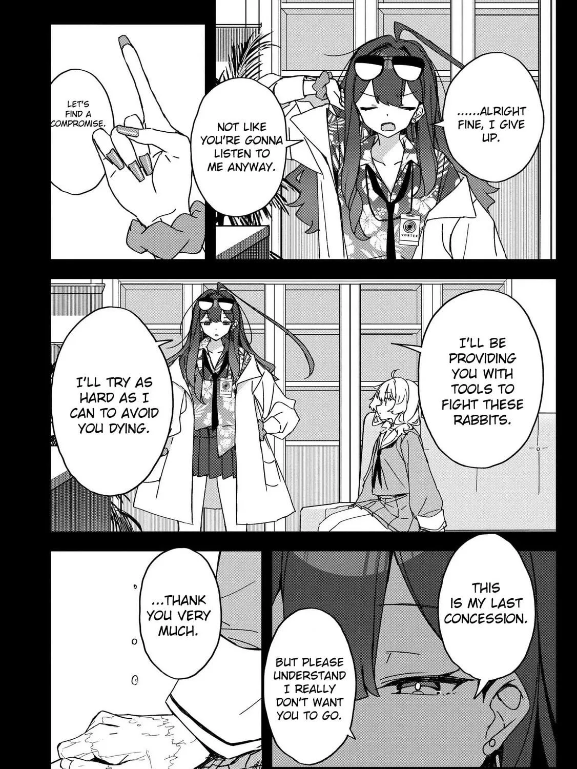 Also Sprach for Rabbit: Eliminate the Murderous Rabbits Hiding in the Underground Mall Chapter 8 page 39 - 