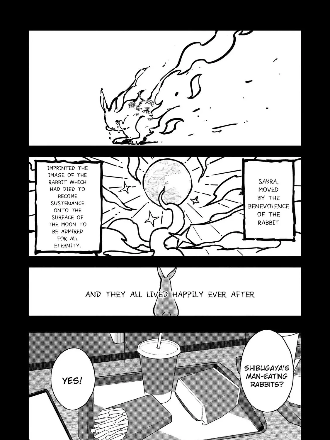 Also Sprach for Rabbit: Eliminate the Murderous Rabbits Hiding in the Underground Mall Chapter 8 page 7 - 