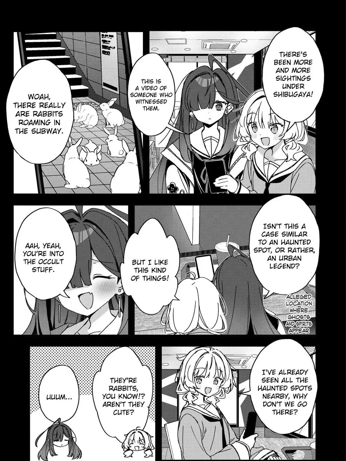 Also Sprach for Rabbit: Eliminate the Murderous Rabbits Hiding in the Underground Mall Chapter 8 page 9 - 